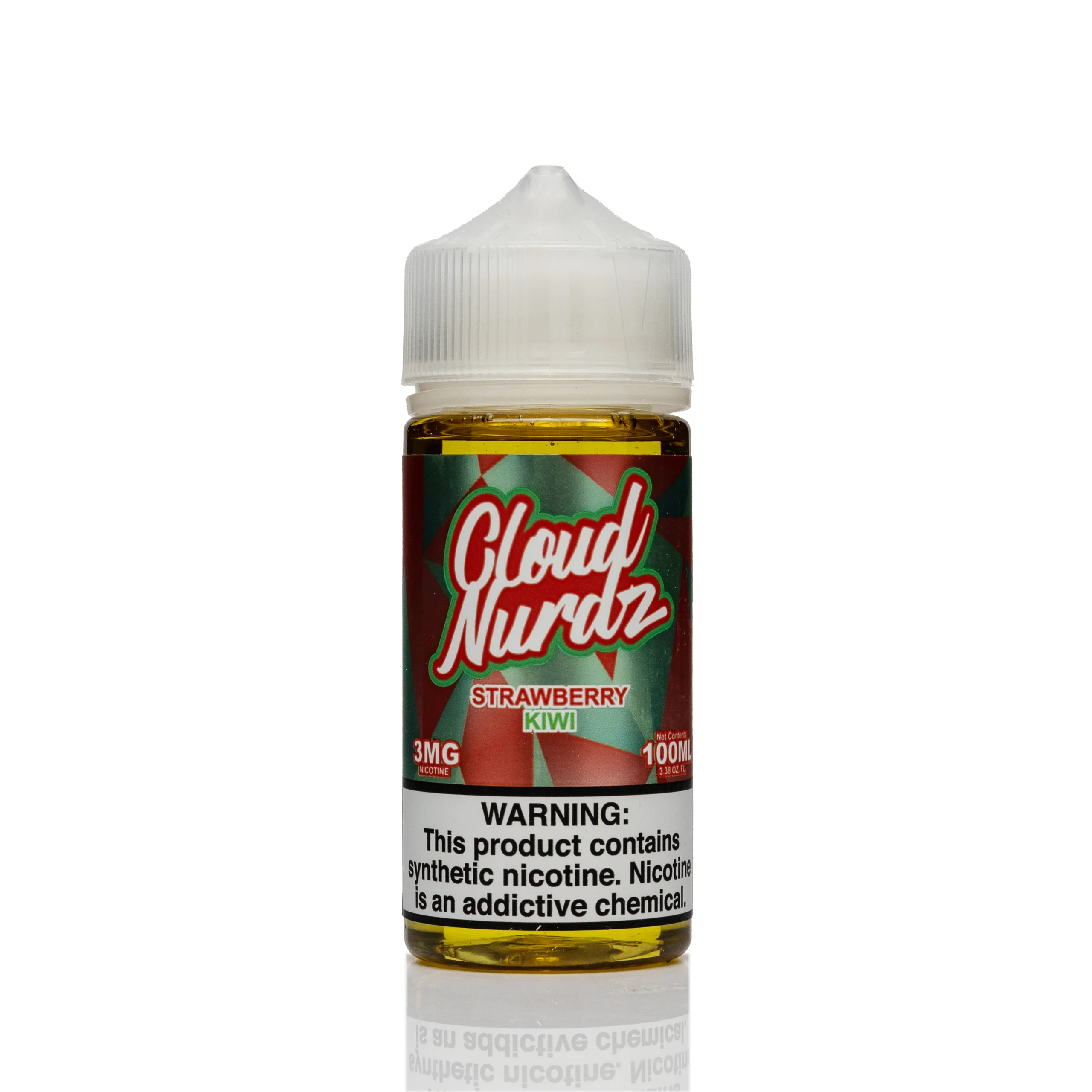 Cloud Nurdz E-Liquid - Strawberry Kiwi - 100ml