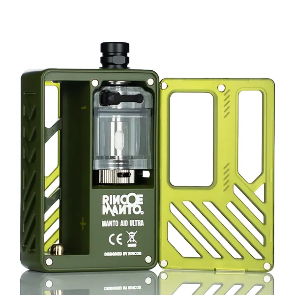 Rincoe Manto AIO Ultra 80W Boro Mod and RBA Kit (DISCONTINUED)