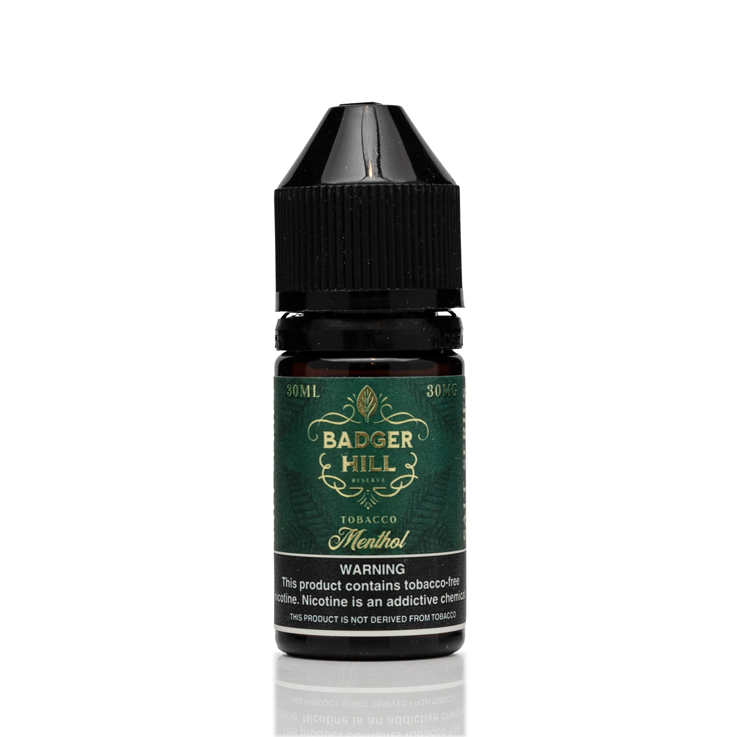 Badger Hill Salts E-Liquid - Menthol - 30mL