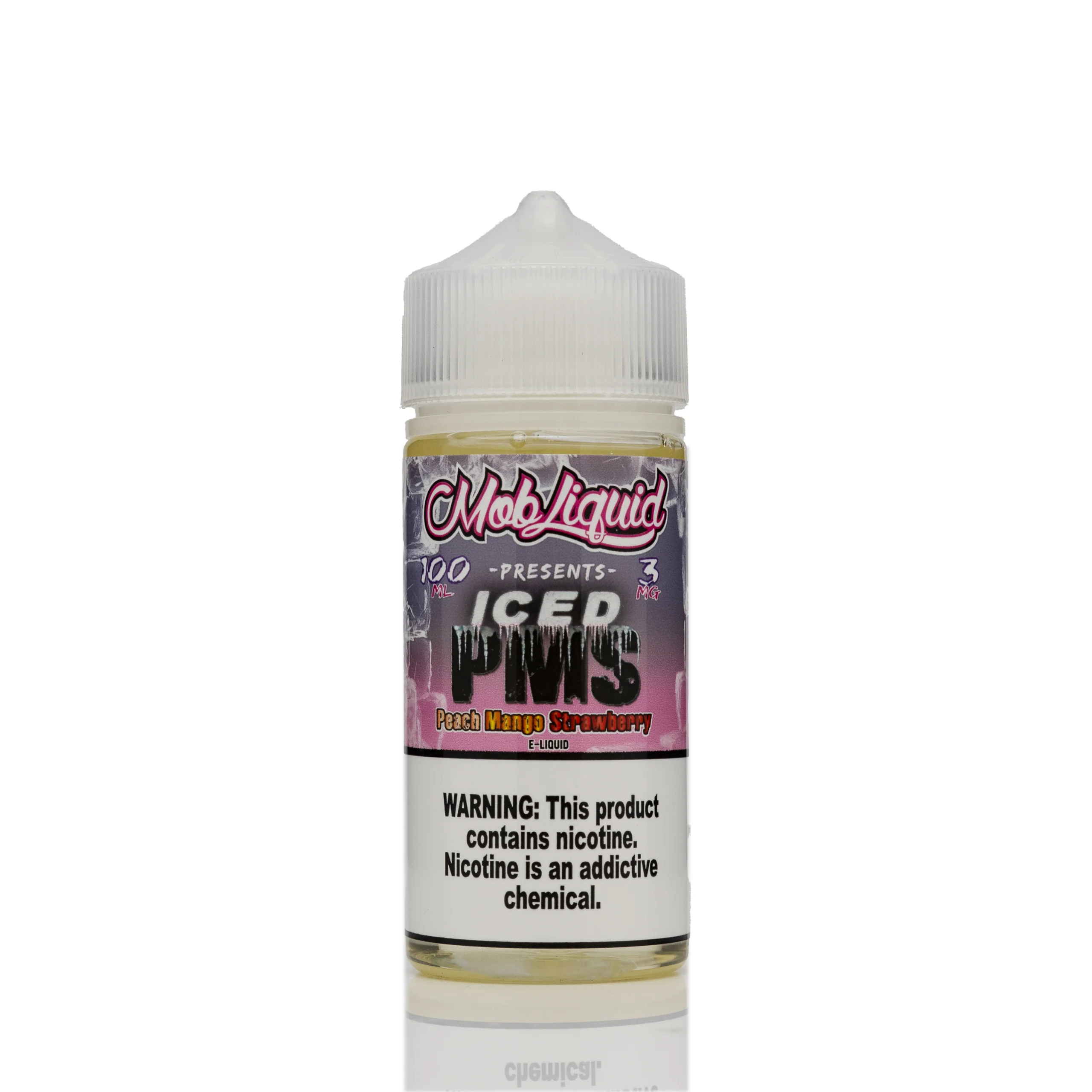 Mob Liquid - Iced PMS (Peach Mango Strawberry) - 100mL