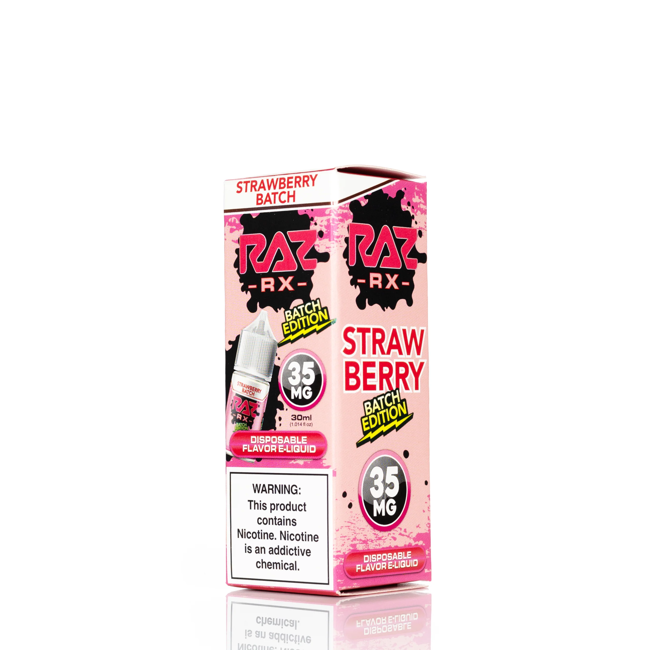 Pod Juice X RAZ Salt Nic - Strawberry Batch - 30ml