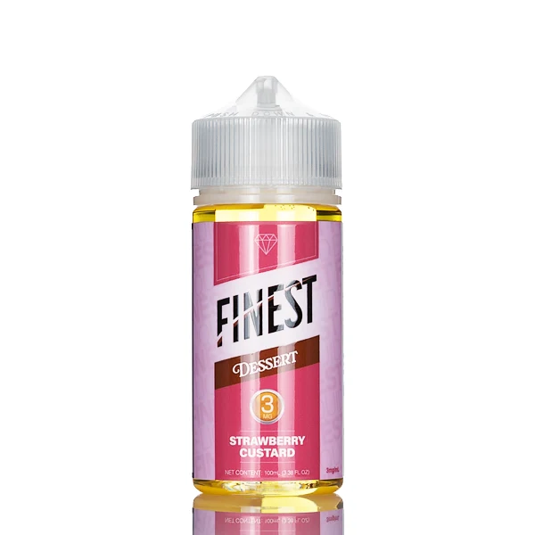 Finest E-Liquid - Desert Edition - Strawberry Custard - 100mL