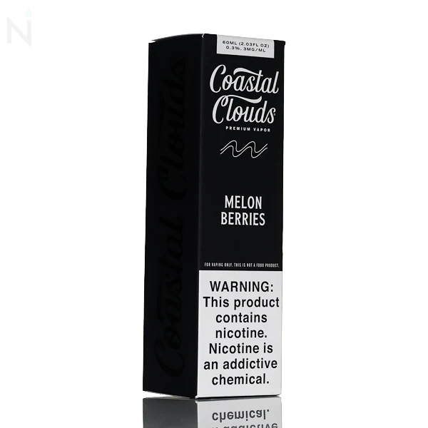 Coastal Clouds E-Liquid - Melon Berries - 60mL