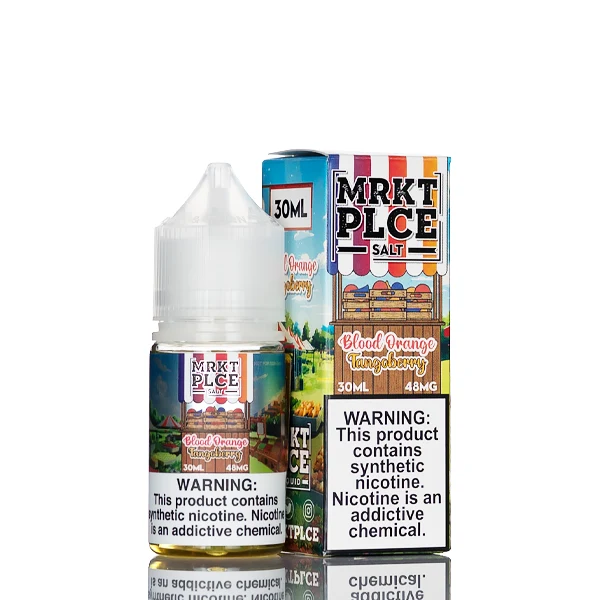 MRKT PLCE Nic Salt - Blood Orange Tangoberry - 30mL