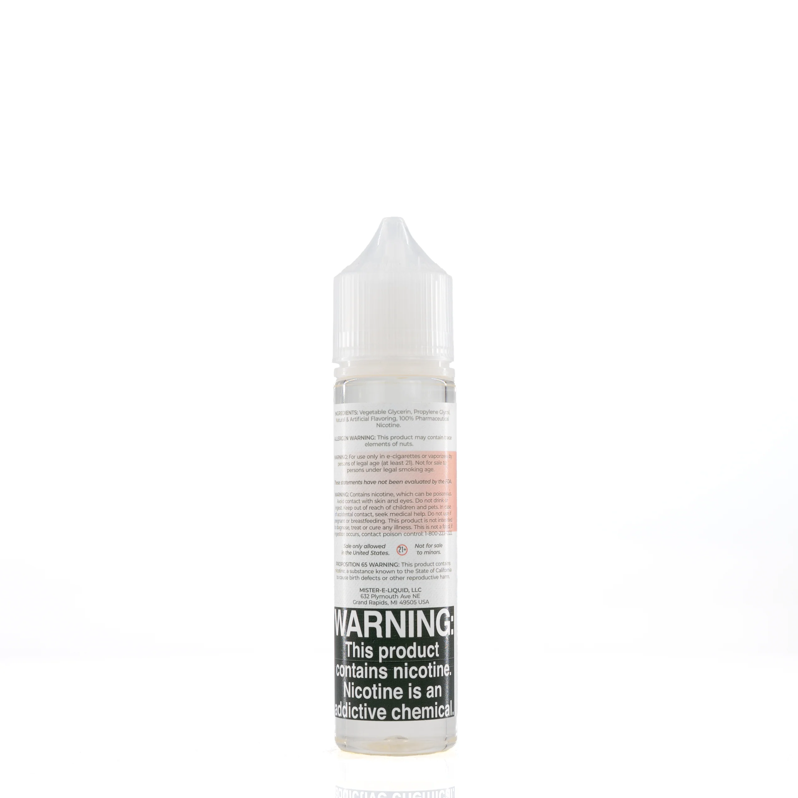 Mister E-Liquid - Red White and Boom - 60ml