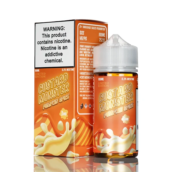 Custard Monster - Pumpkin Spice - 100mL