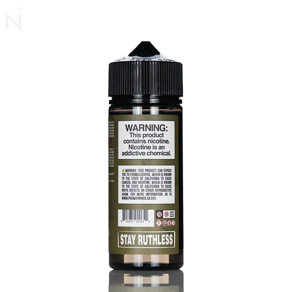 Ruthless Original E-Liquid - Swamp Thang - 120mL