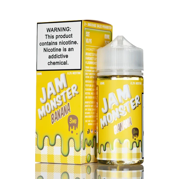 Jam Monster - Banana - 100mL