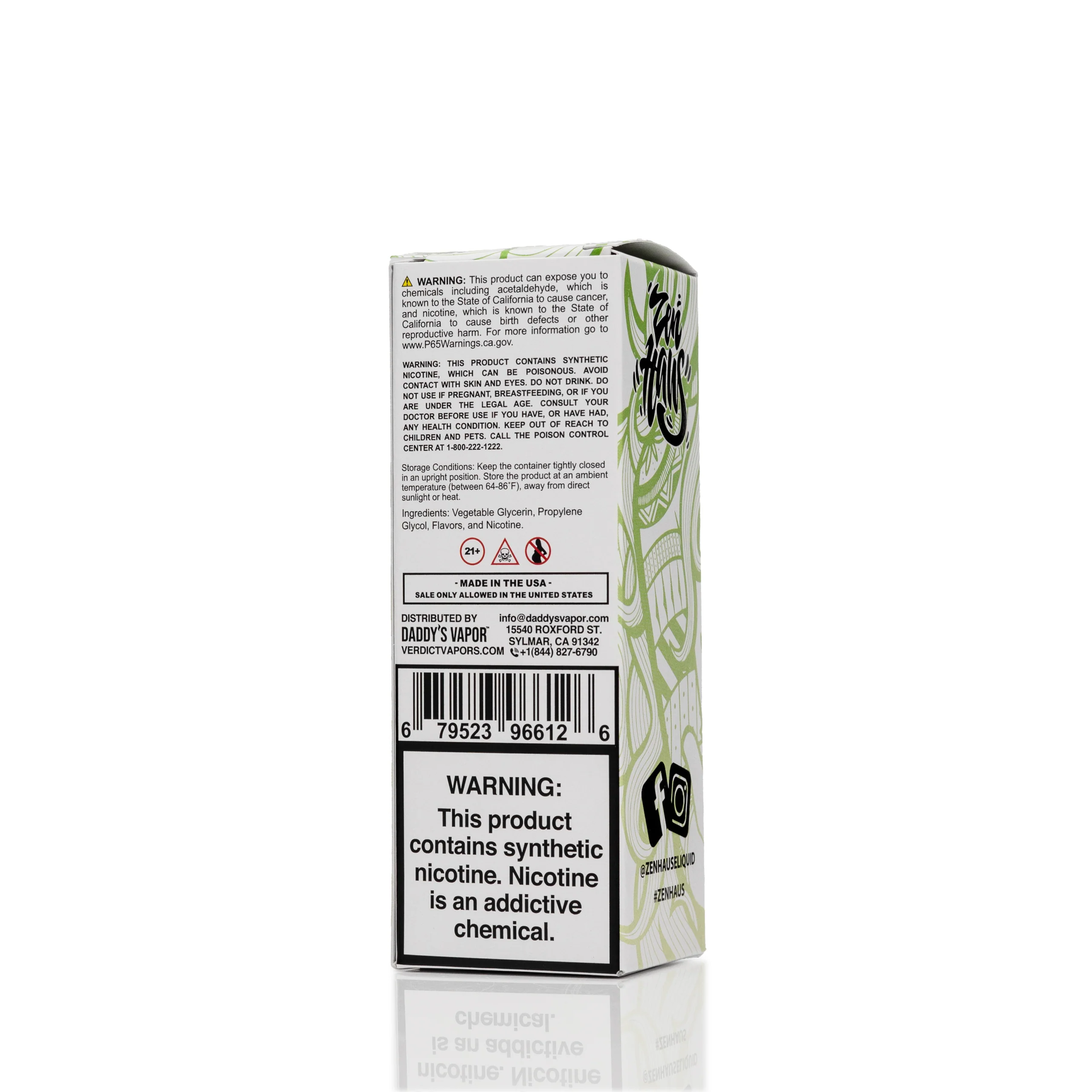 Zen Haus E-Liquid - Karma Iced - 100mL