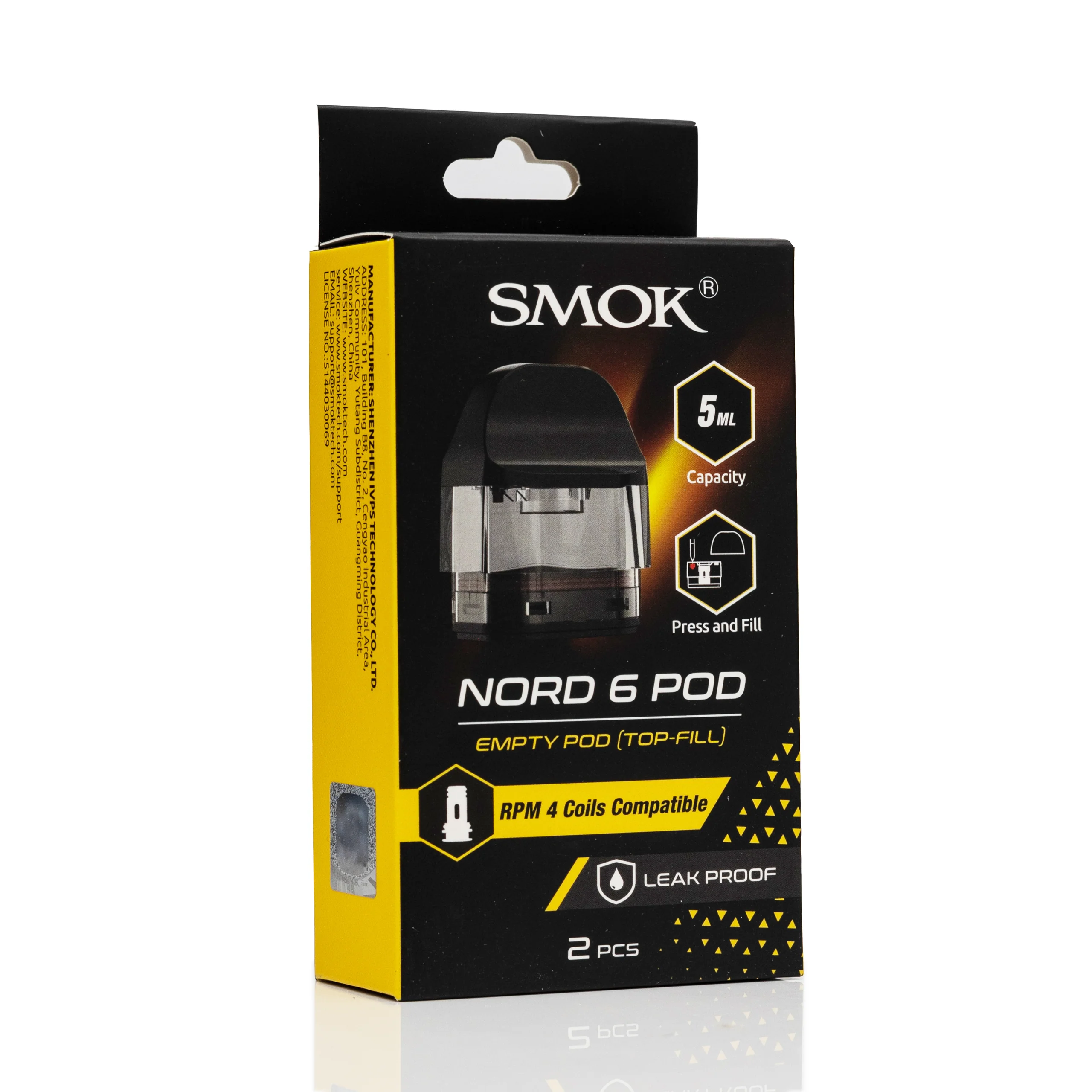 SMOK Nord 6 替换烟弹