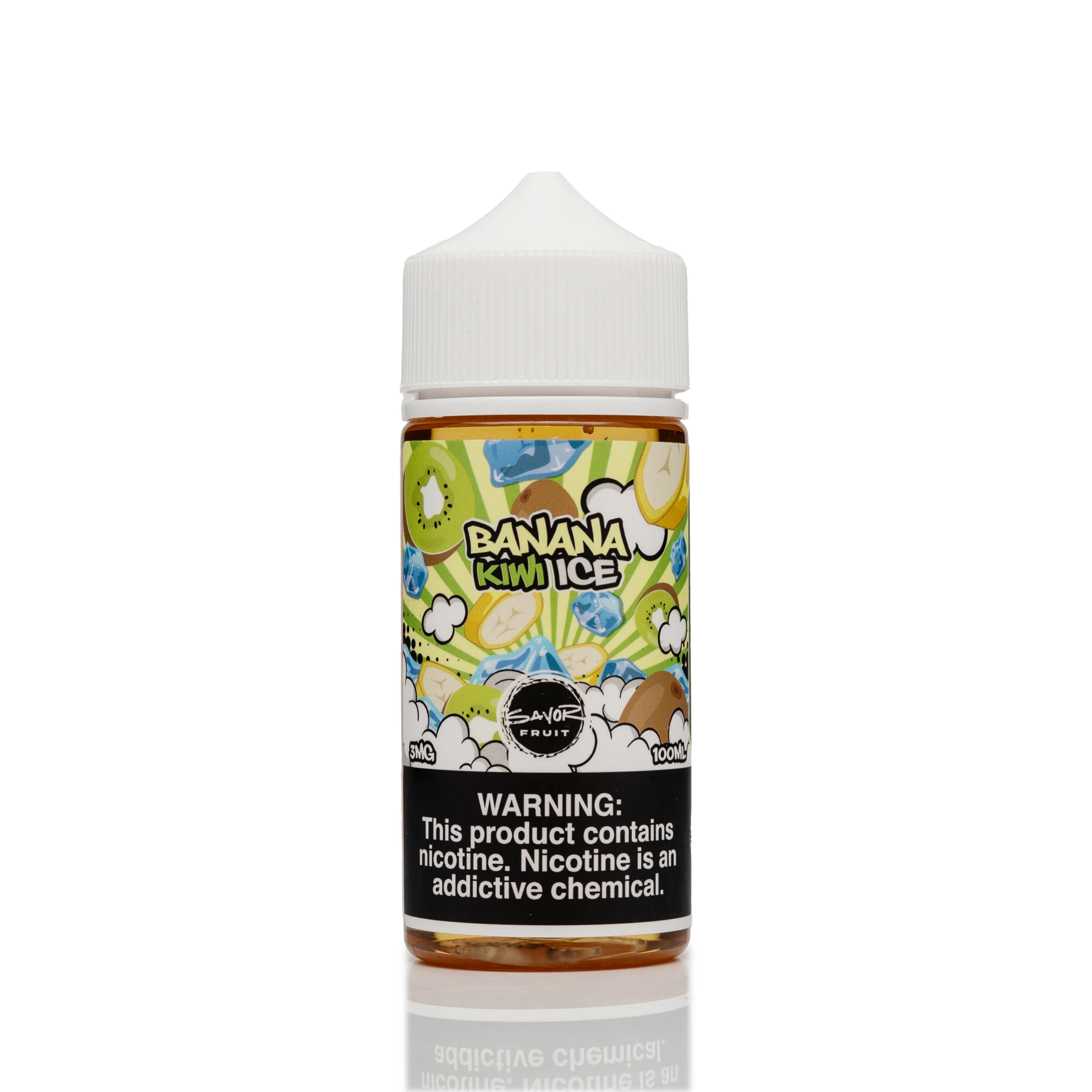 Savor E-Liquid Banana Kiwi Ice - 100ml