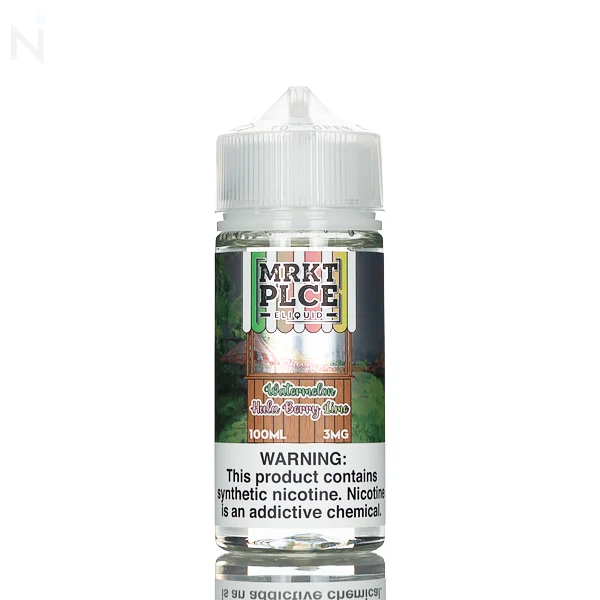 MRKT PLCE E-Liquid - Watermelon Hula Berry - 100mL