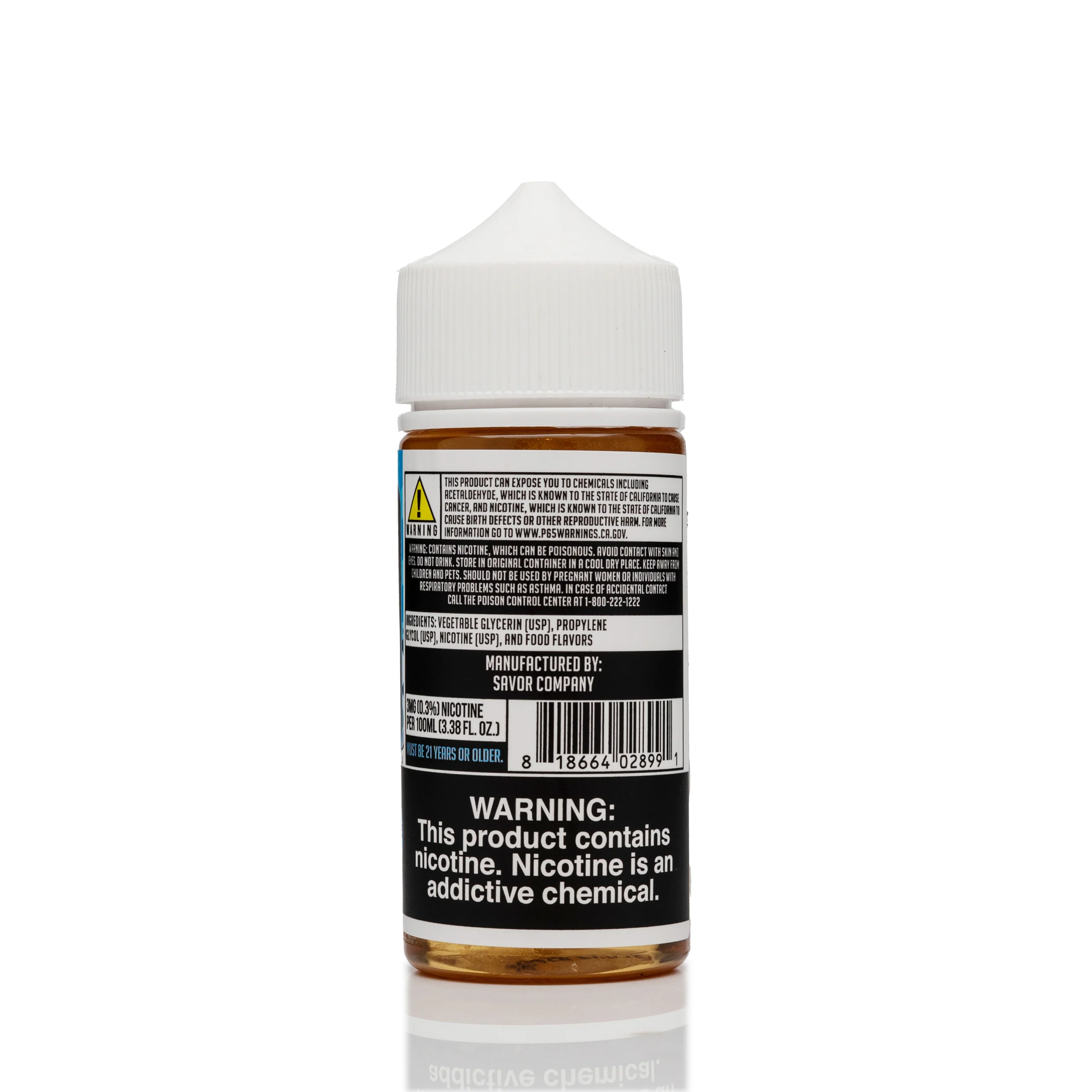 Savor E-Liquid Blueberry Lemonade Ice - 100ml