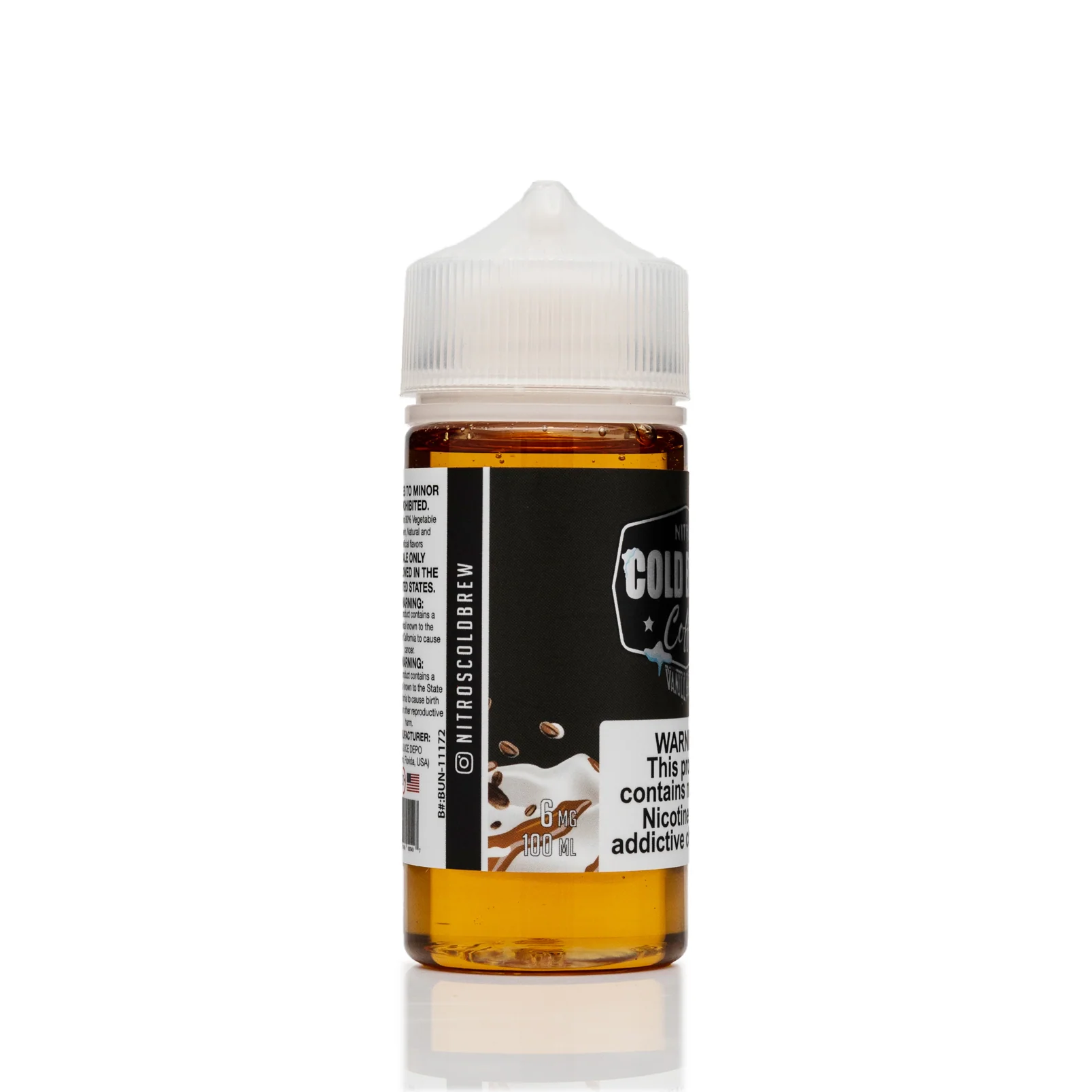 Nitro's Cold Brew - Vanilla Bean - 100ml