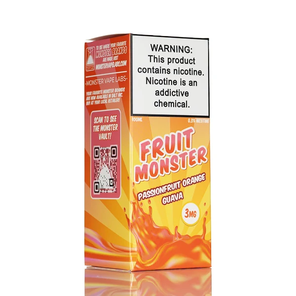 Fruit Monster - Passion Fruit Orange Guava - 100mL