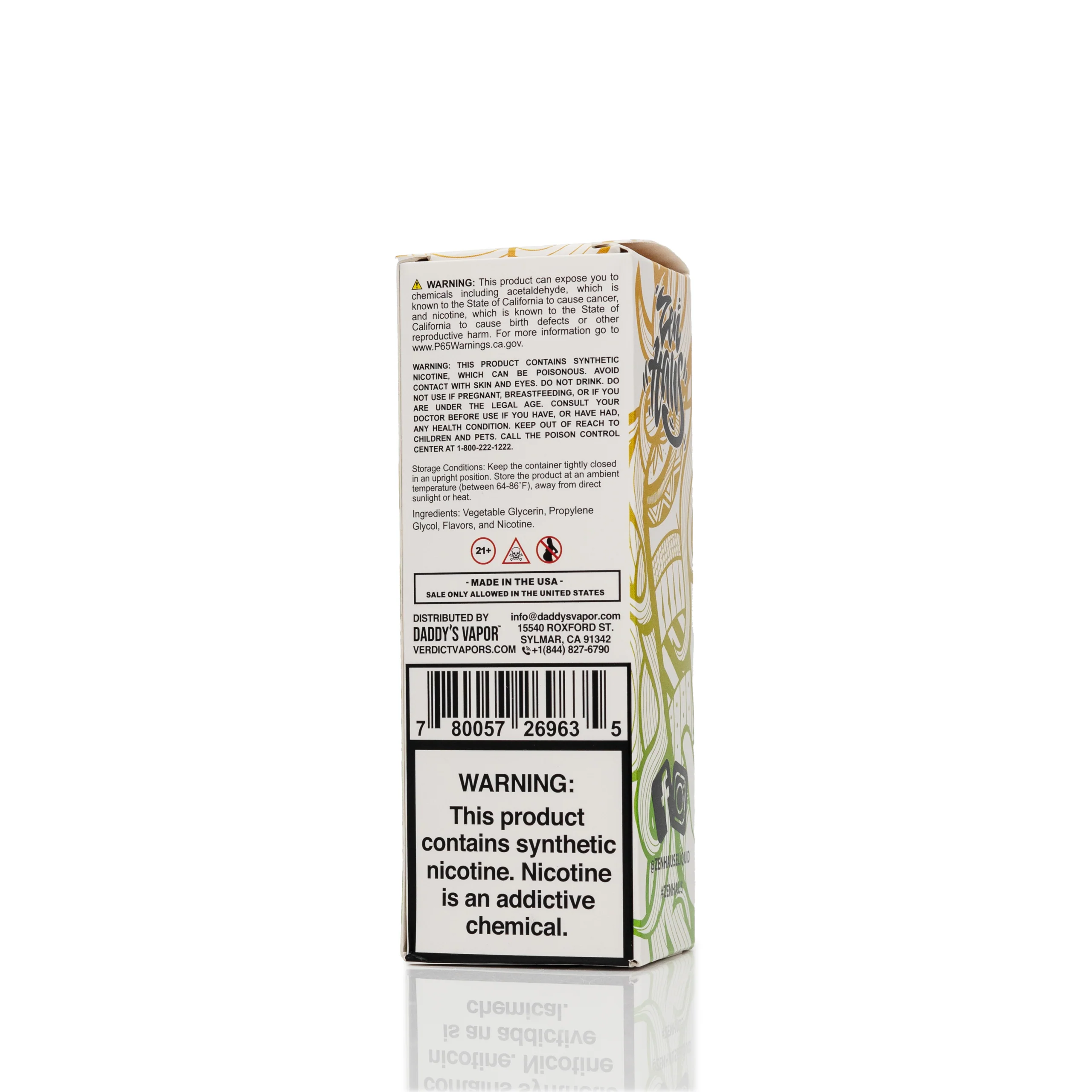 Zen Haus E-Liquid - Ohmmm Iced - 100mL