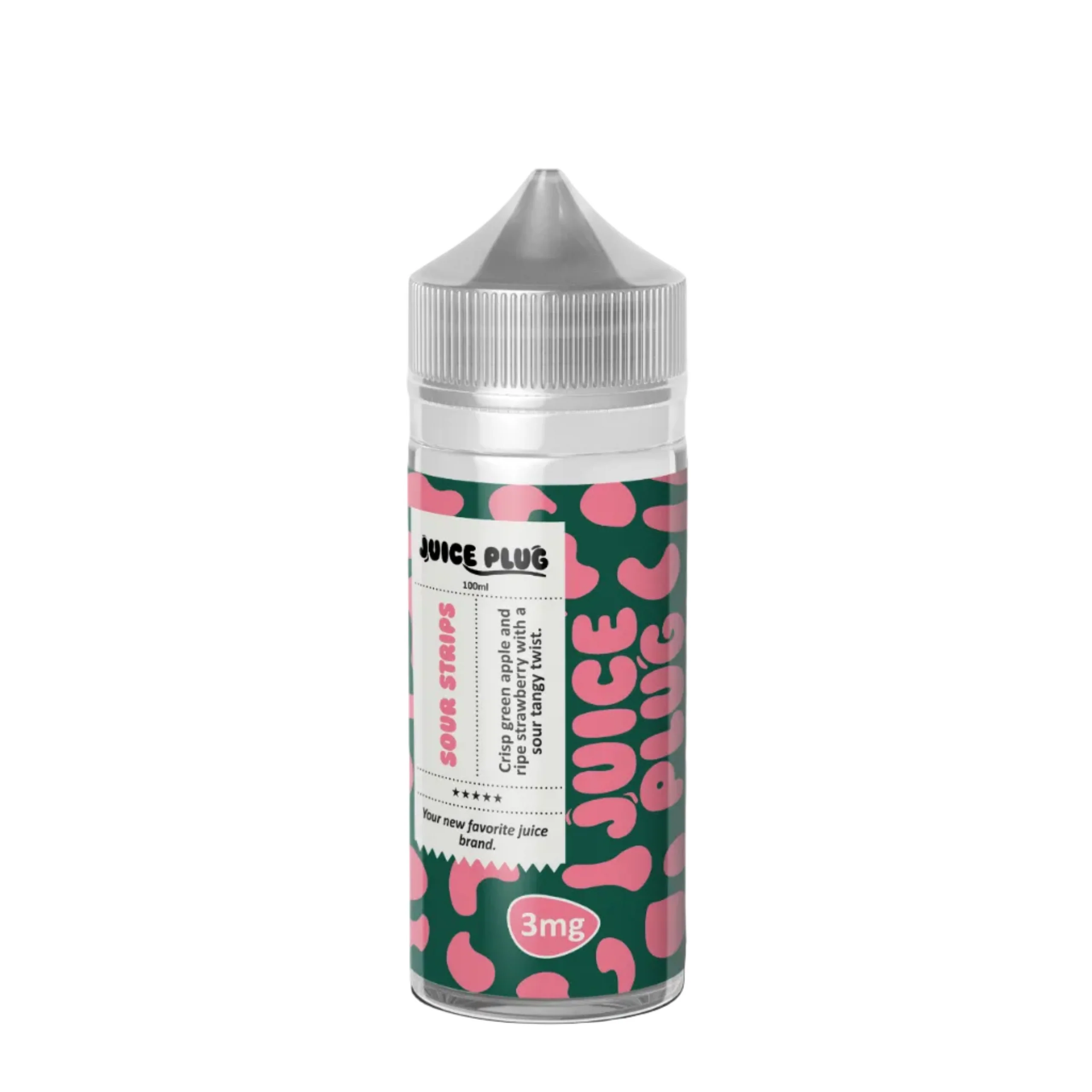 Juice Plug E-Liquid - Sour Strips - 100ml