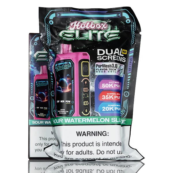 Hotbox Elite 50K 50000 Puffs Disposable Vape - 30mL