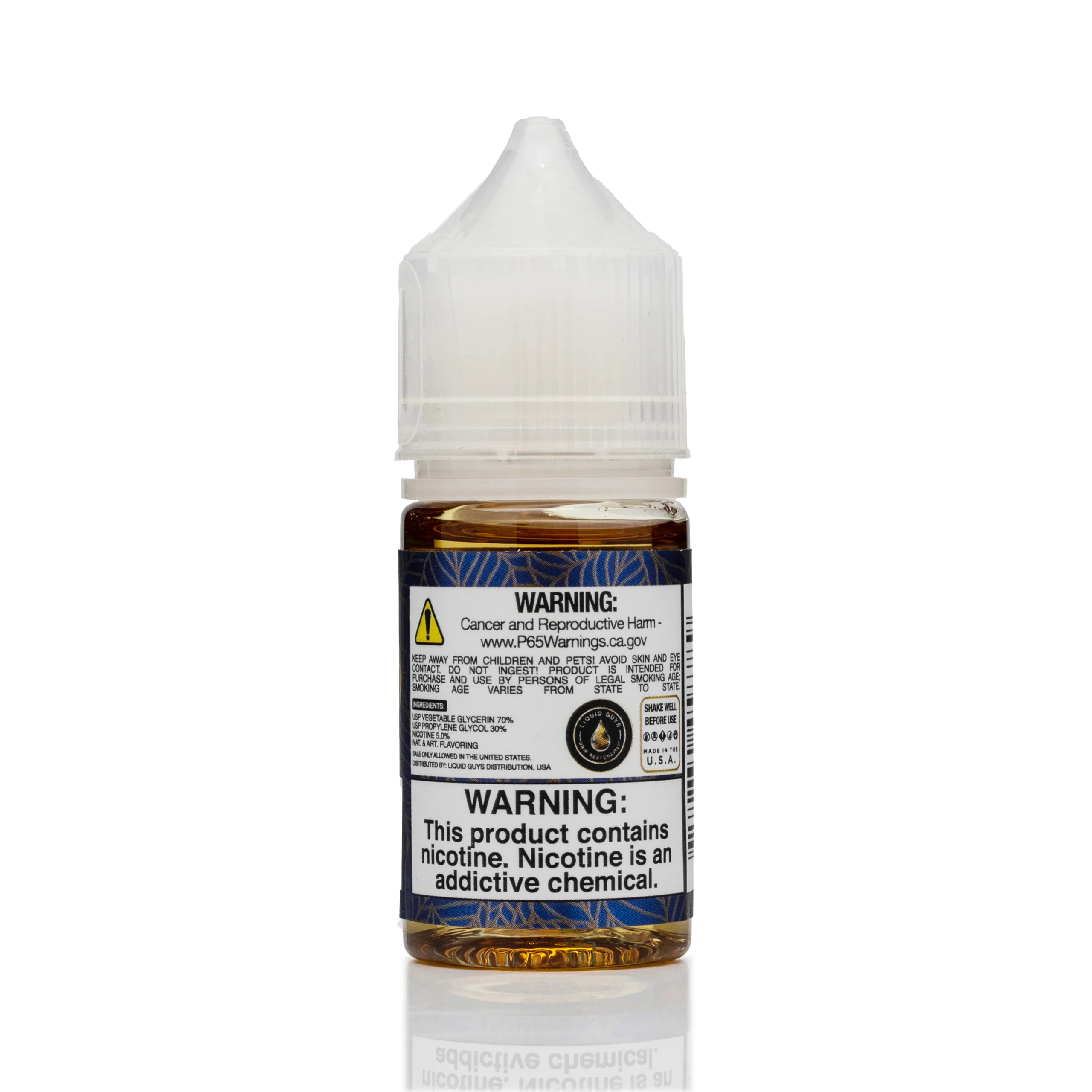 Gold Leaf Salt Nic E-Liquid - Royal Oak - 30mL