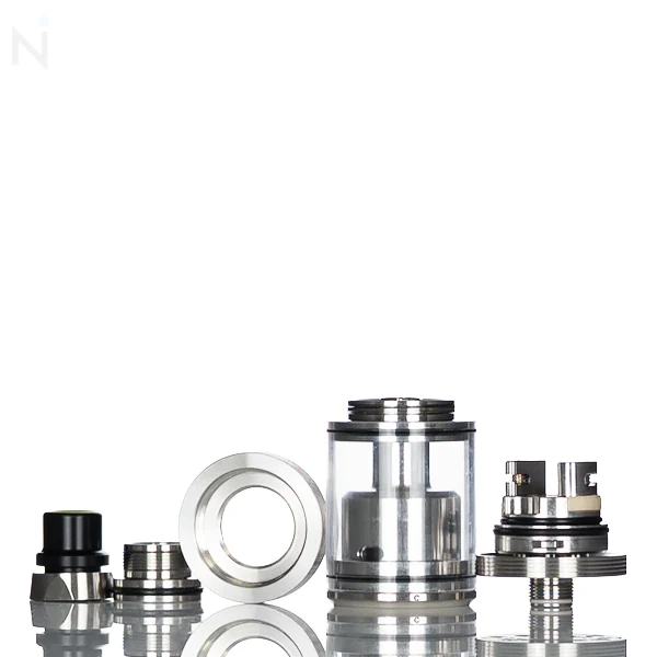WICK'D NFGTA 22mm 316L Stainless Steel RTA - Full Kit