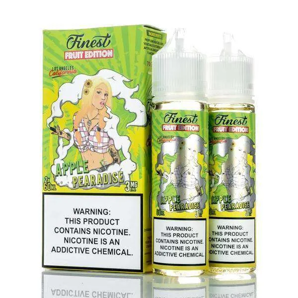 The Finest E-Liquid - Fruit Edition - Apple Pearadise - 120ml (DISCONTINUED)