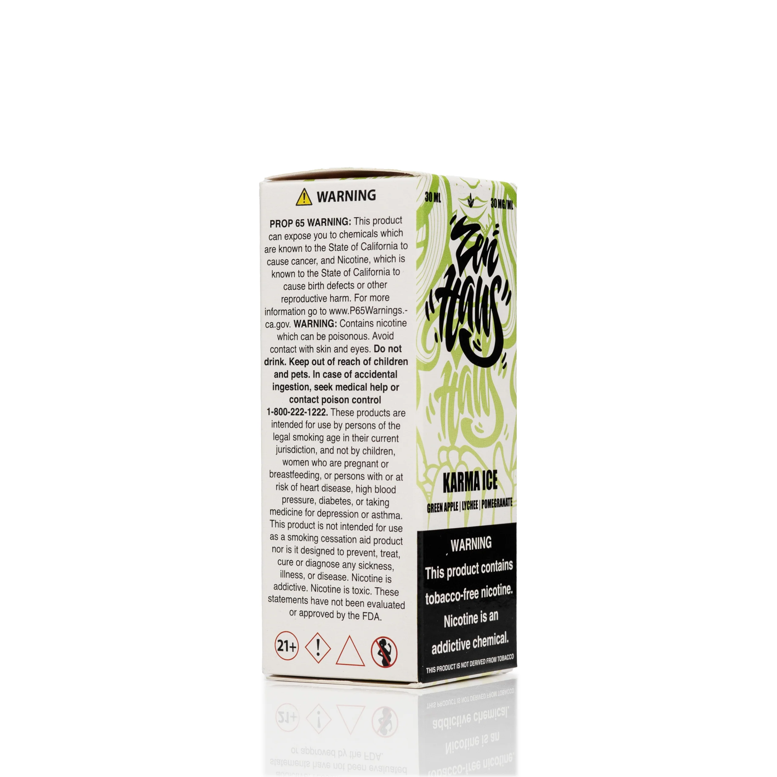 Zen Haus Salt Nic E-Liquid - Karma Iced - 30mL