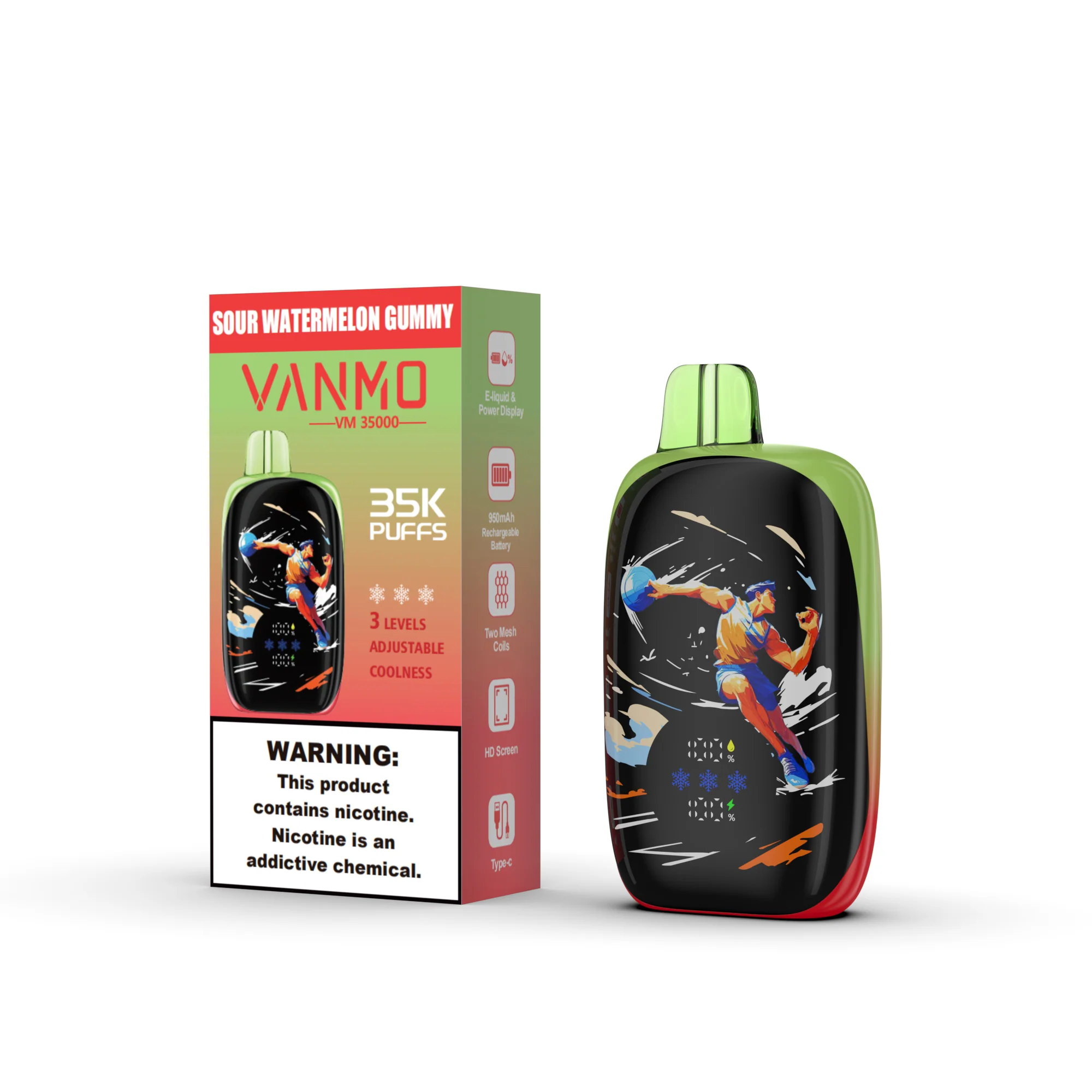 Vanmo VM35K 35000 Puffs Disposable Vape - 20mL