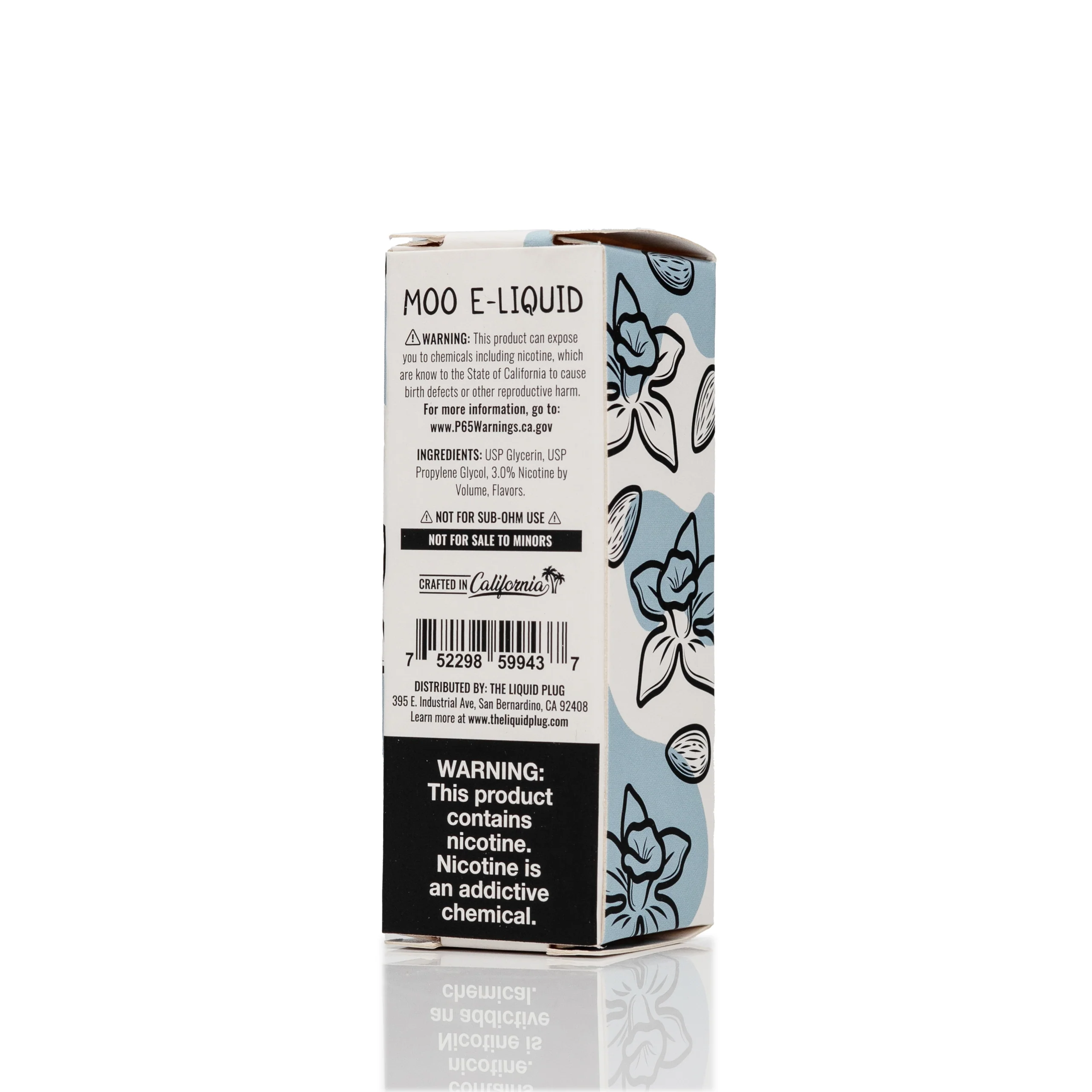 Moo E-Liquids TFN Salt Nic - 香草杏仁奶 - 30ml