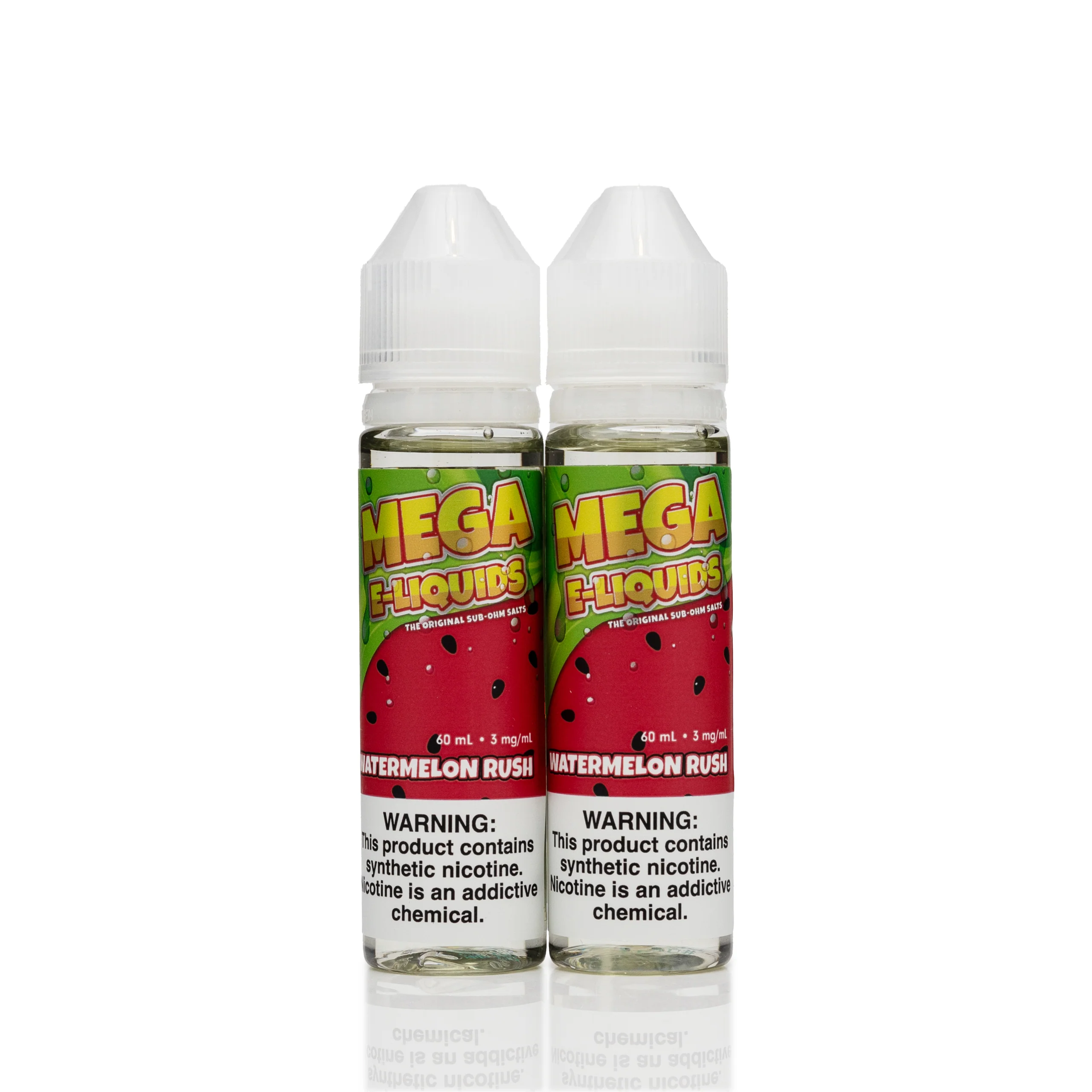 Mega E-Liquid - Watermelon Rush - 120mL