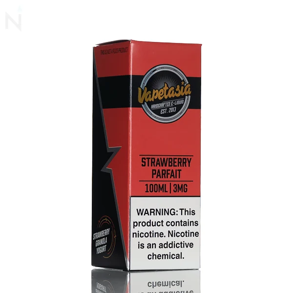 Vapetasia - Strawberry Parfait - 100ml