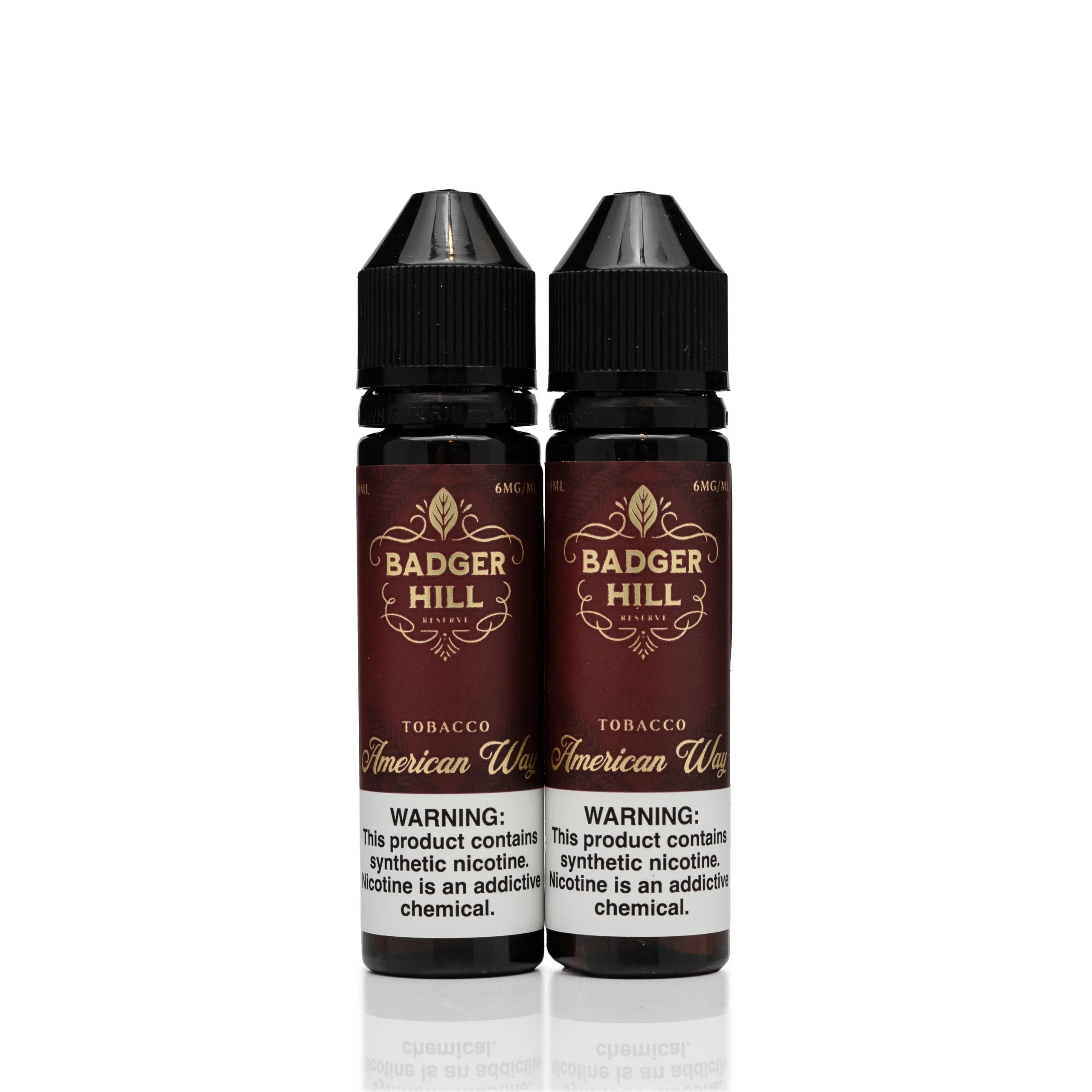 Badger Hill E-Liquid - American Way - 120mL