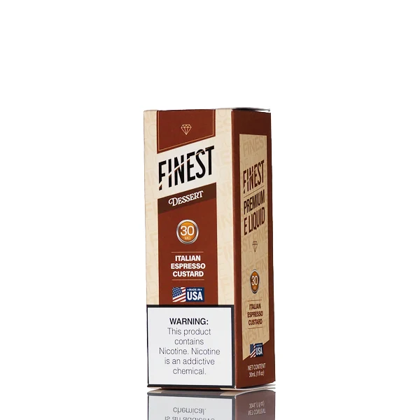 Finest Salt Nic - Desert Edition - Italian Espresso custard - 30mL (DISCONTINUED)