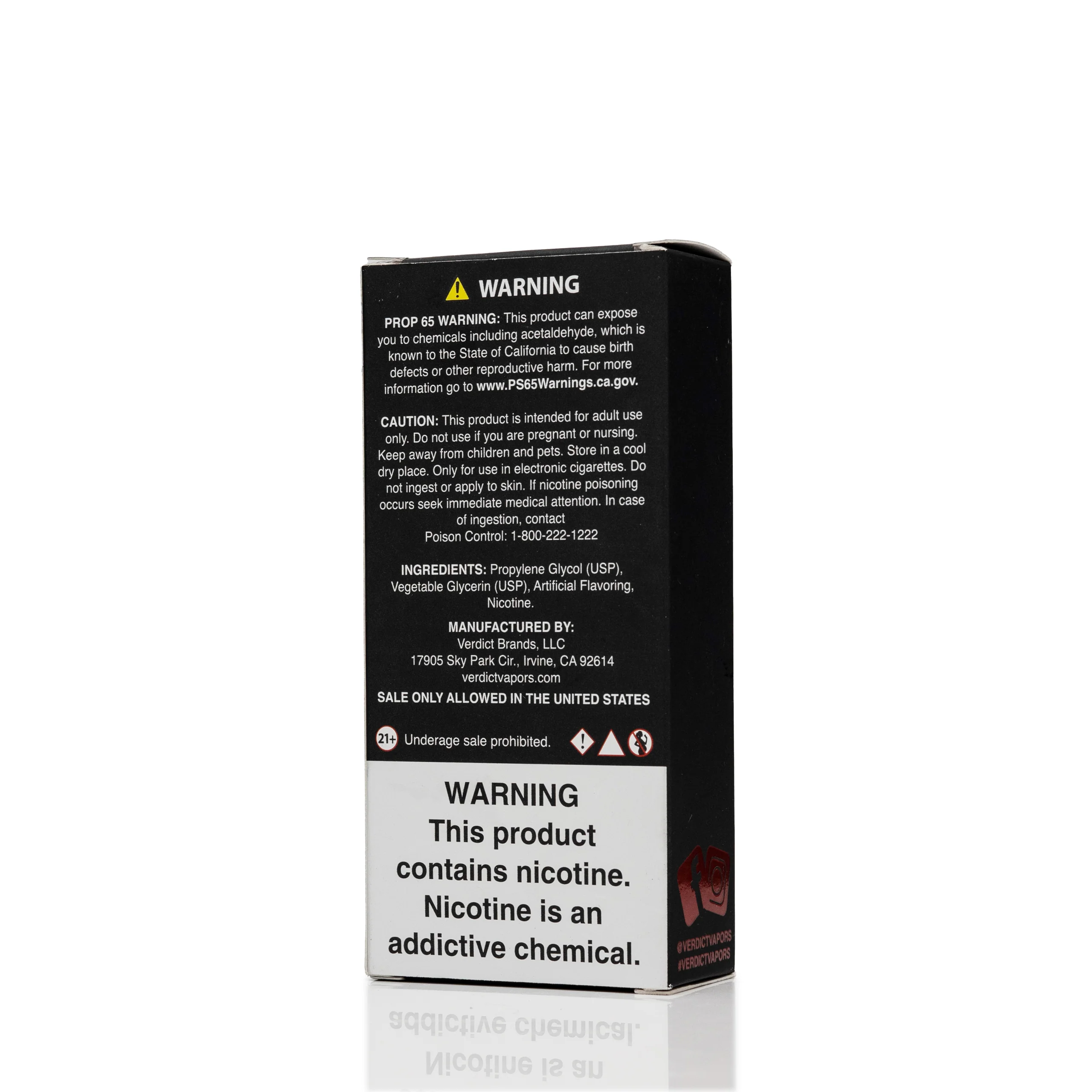 Verdict E-Liquid - Convict - 120mL