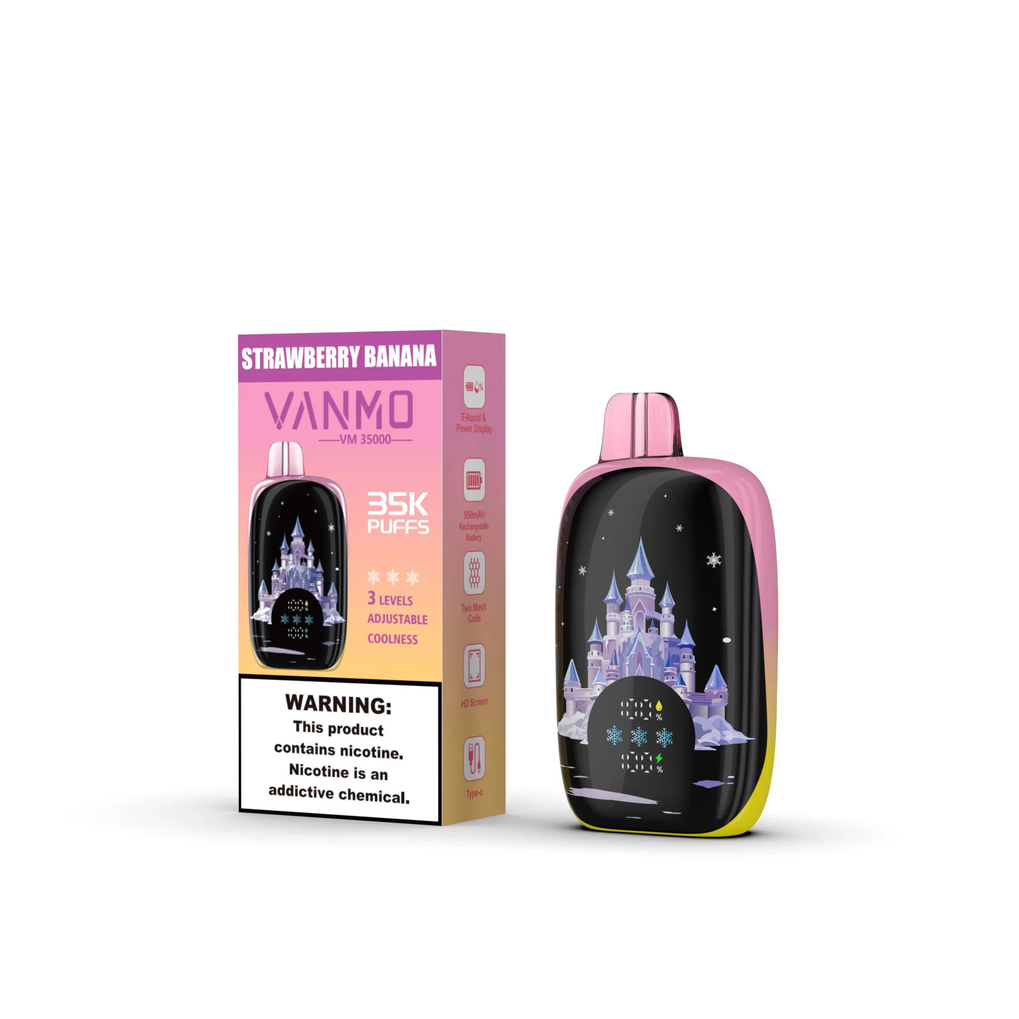 Vanmo VM35K 35000 Puffs Disposable Vape - 20mL