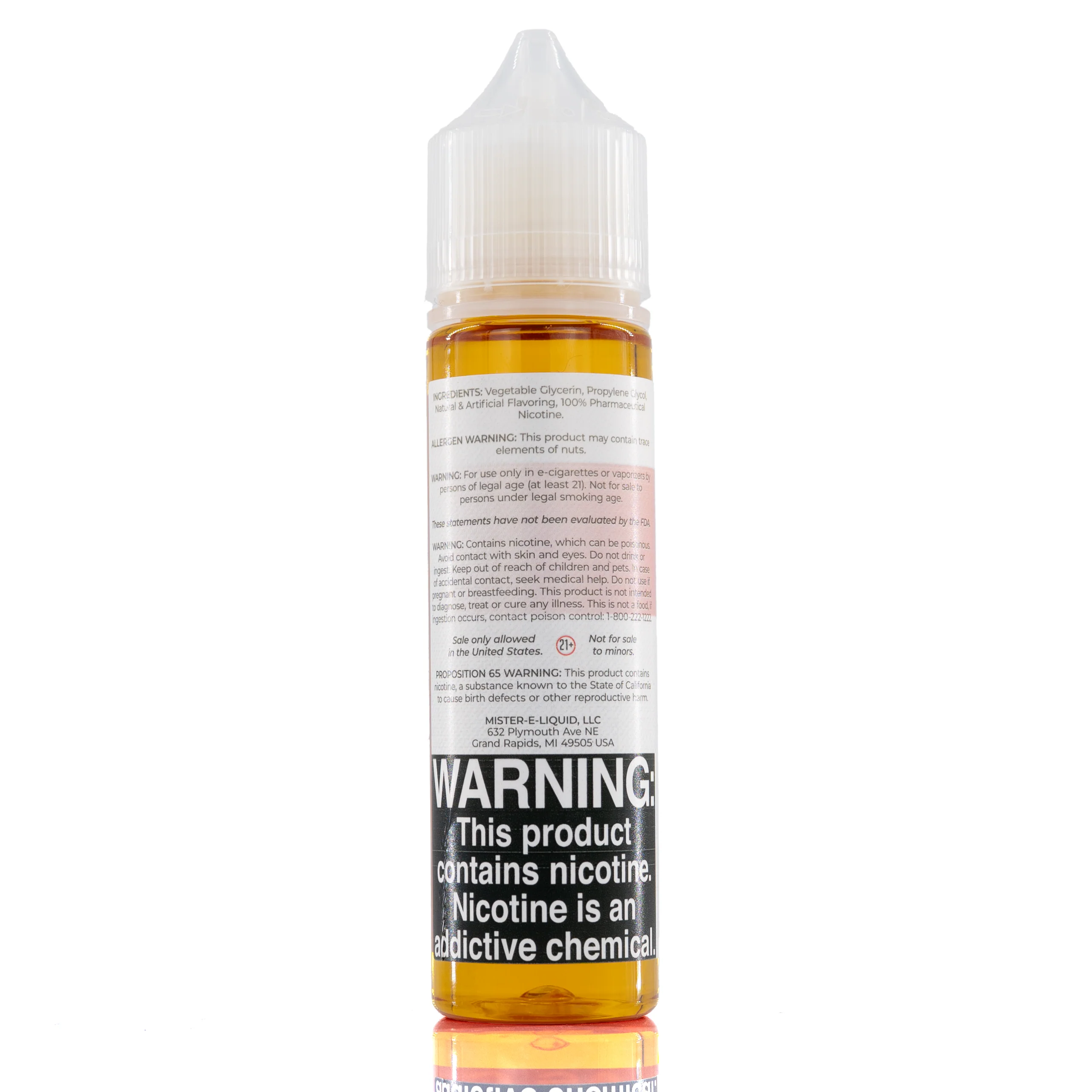 Mister E-Liquid - Strawberry Angel - 60ml
