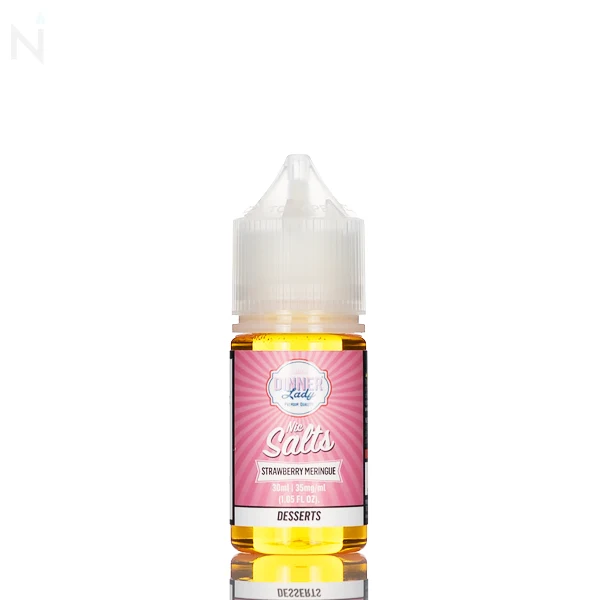 Dinner Lady Salt - Strawberry Meringue - 30ml