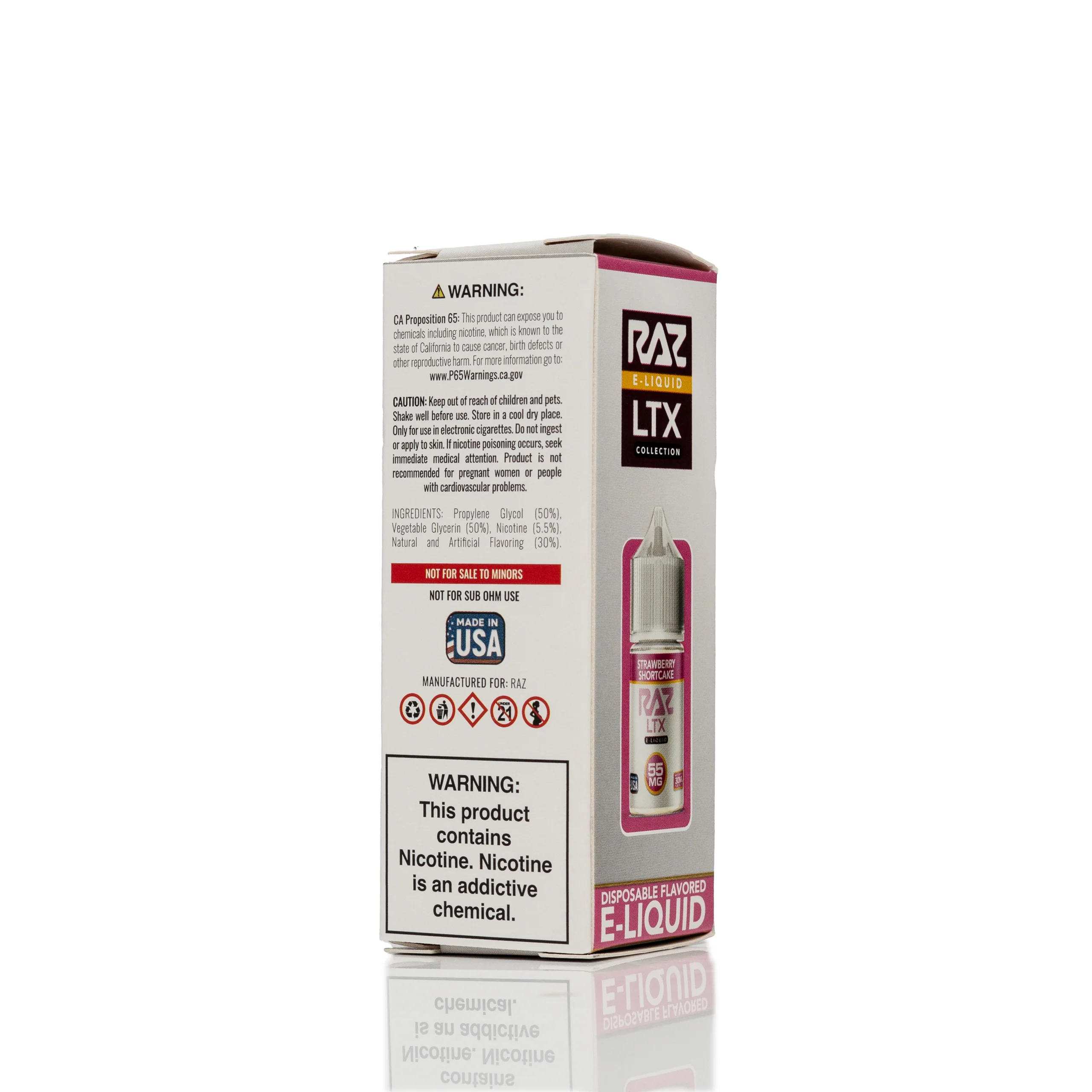 RAZ LTX Salt - Strawberry Shortcake - 30ml