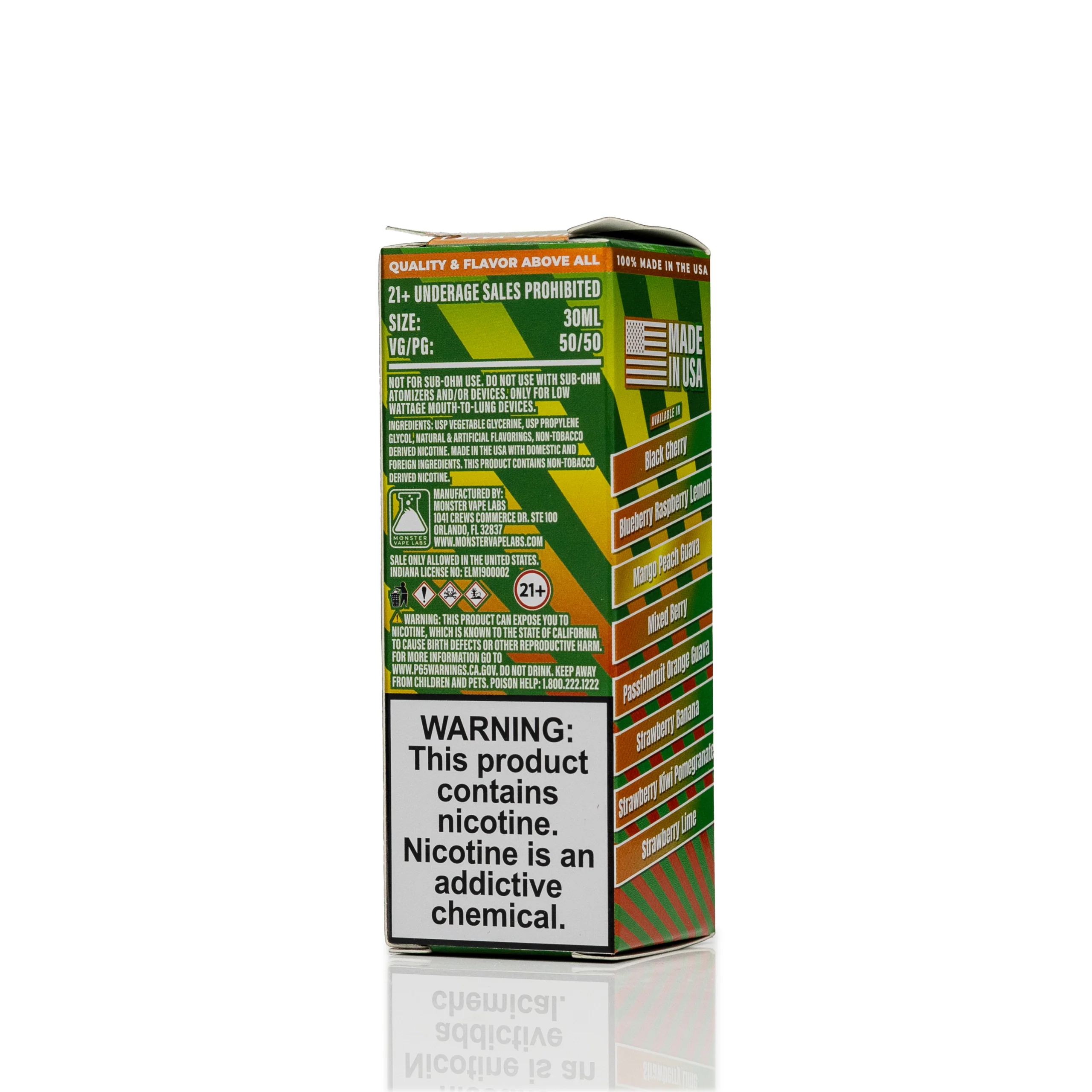 Fruit Monster Salt - Mango Peach Guava - 30ml