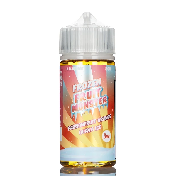 Frozen Fruit Monster - Passion Fruit Orange Guava Ice - 100mL