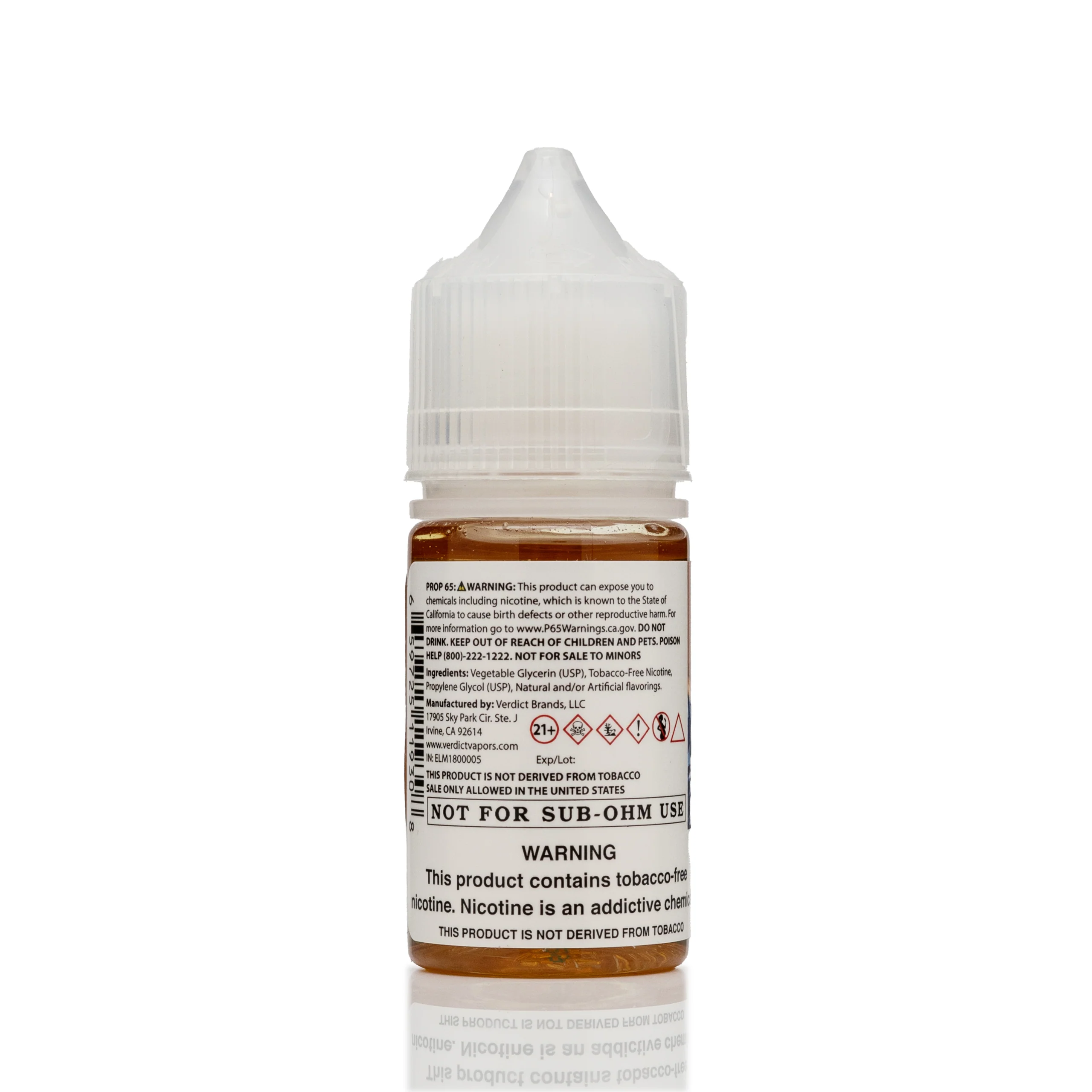 Mega Salt Nic E-Liquid - Blueberry Crumb - 30mL