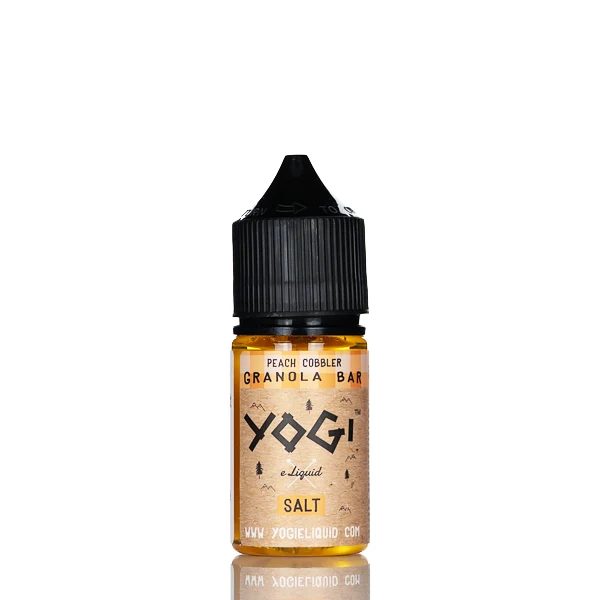 Yogi Salt Nic - Peach Cobbler Granola Bar - 30mL