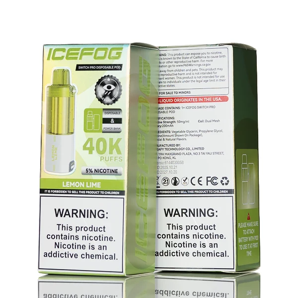 IceFog 40K Switch Pro Disposable Pod