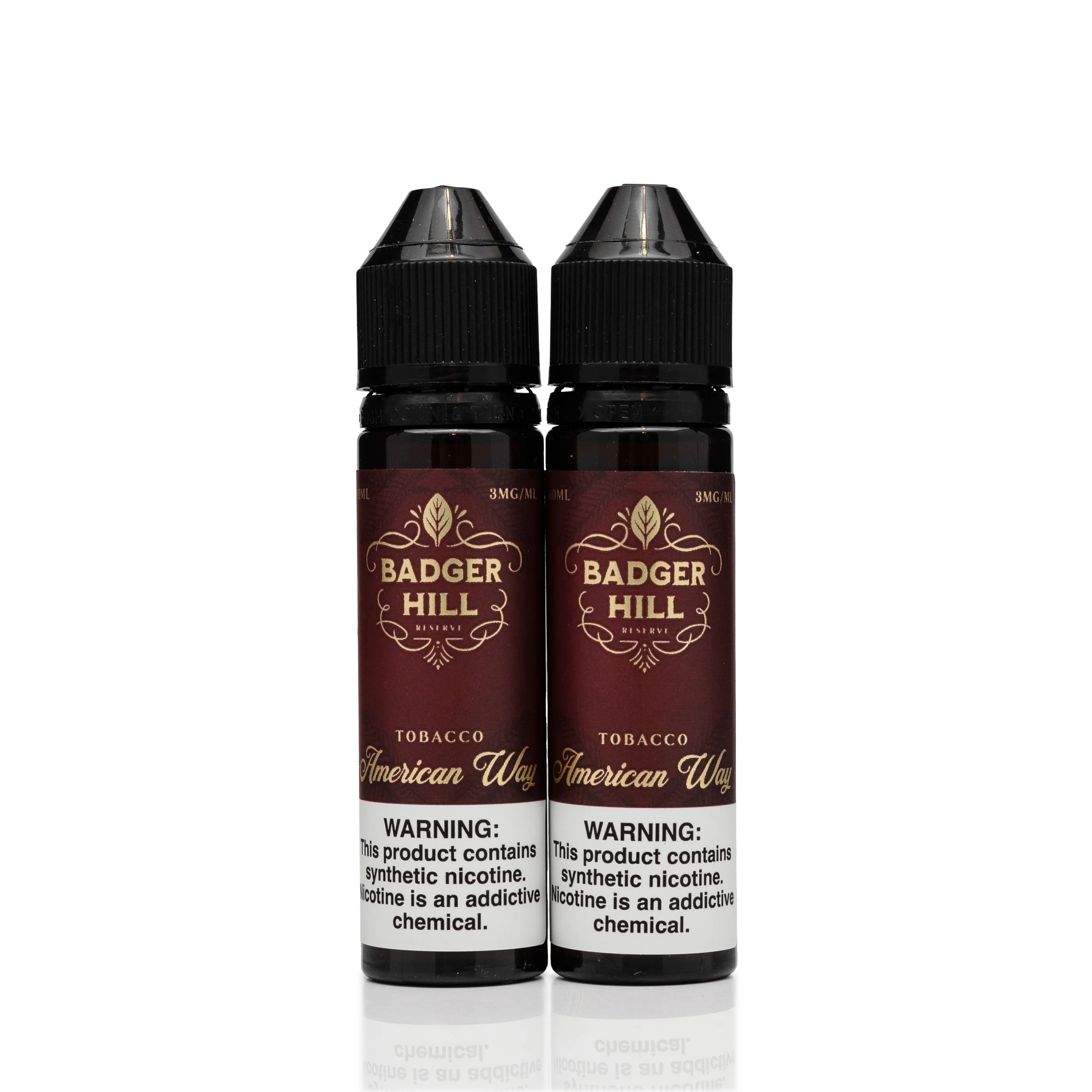 Badger Hill E-Liquid - American Way - 120mL