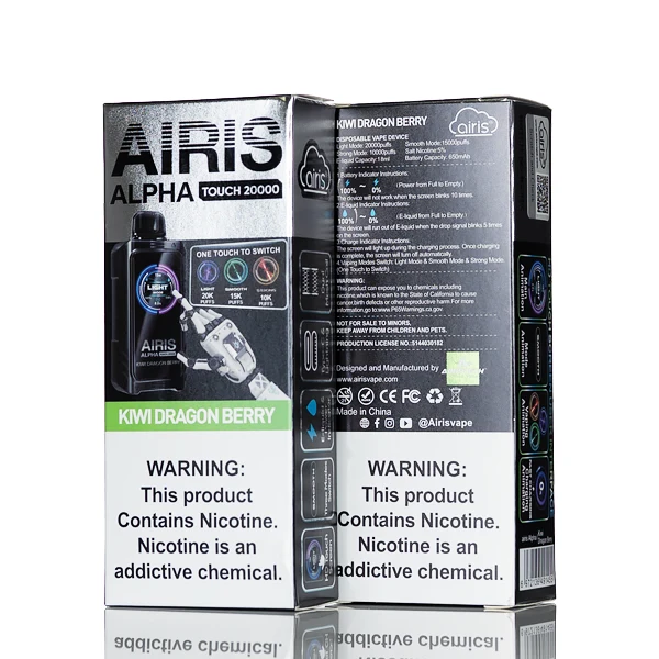 Airis Alpha Touch 20K Puffs Disposable