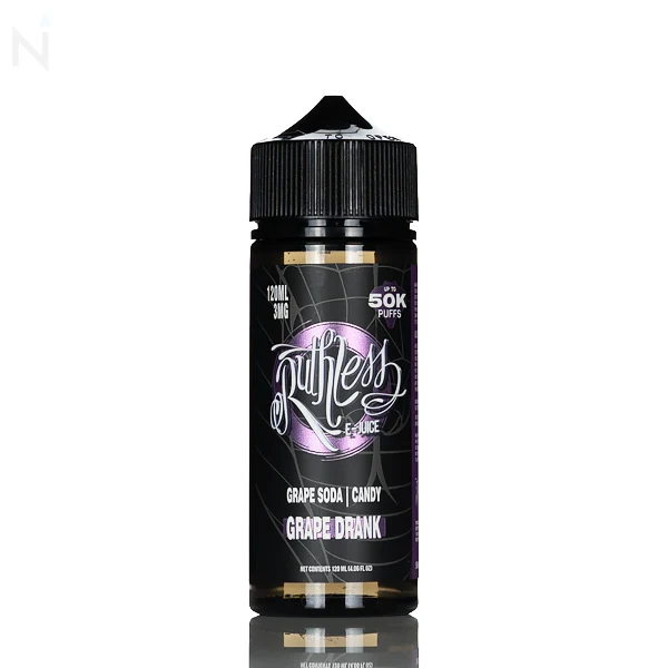 Ruthless Original E-Liquid - Grape Drank - 120mL