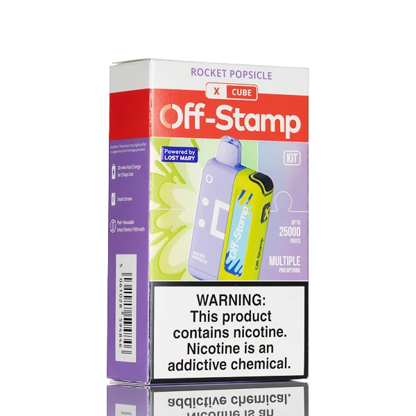 Off-Stamp X-Cube 25K 25000 Puffs Disposable FULL KIT - 18ml