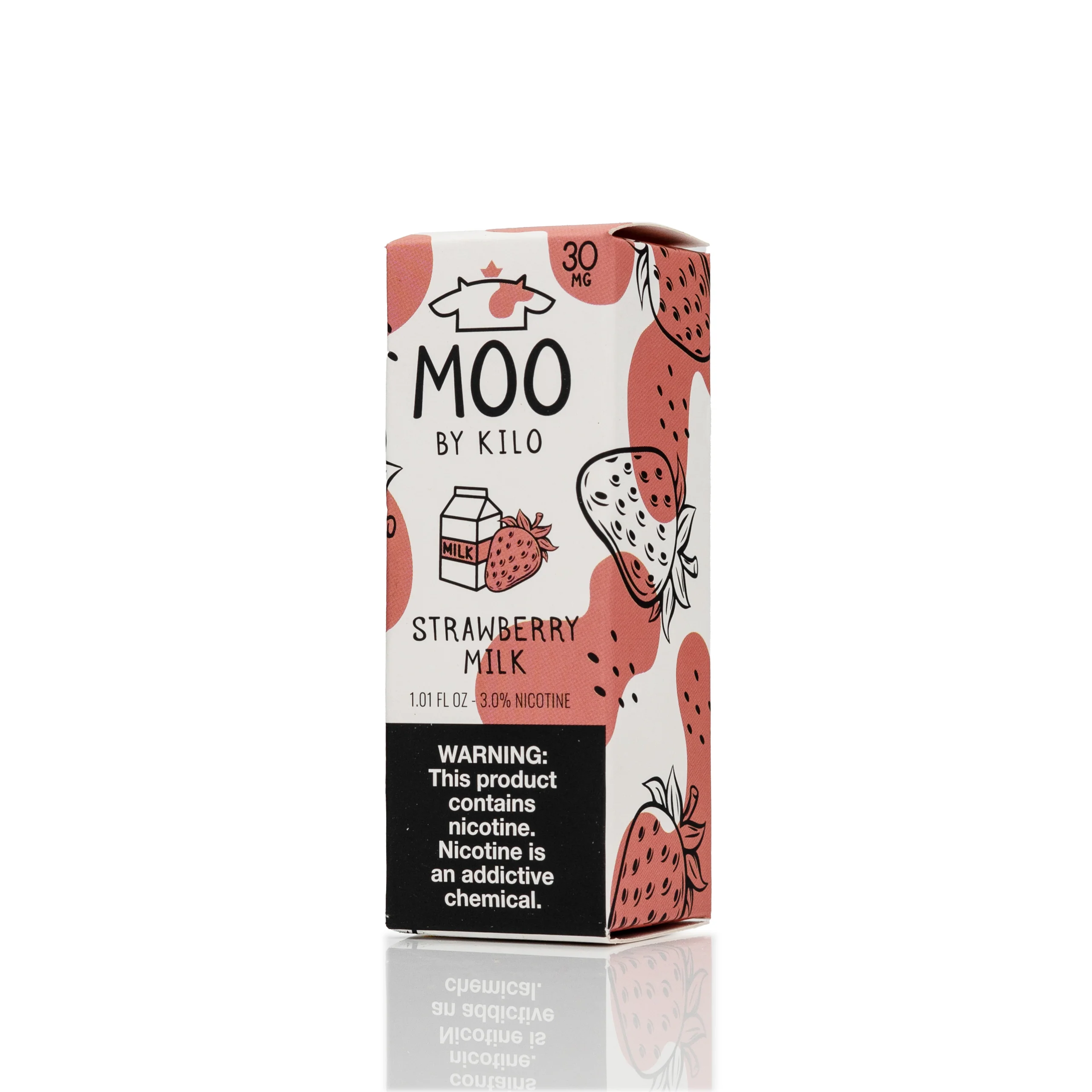Moo E-Liquids TFN Salt Nic - Strawberry Milk - 30ml