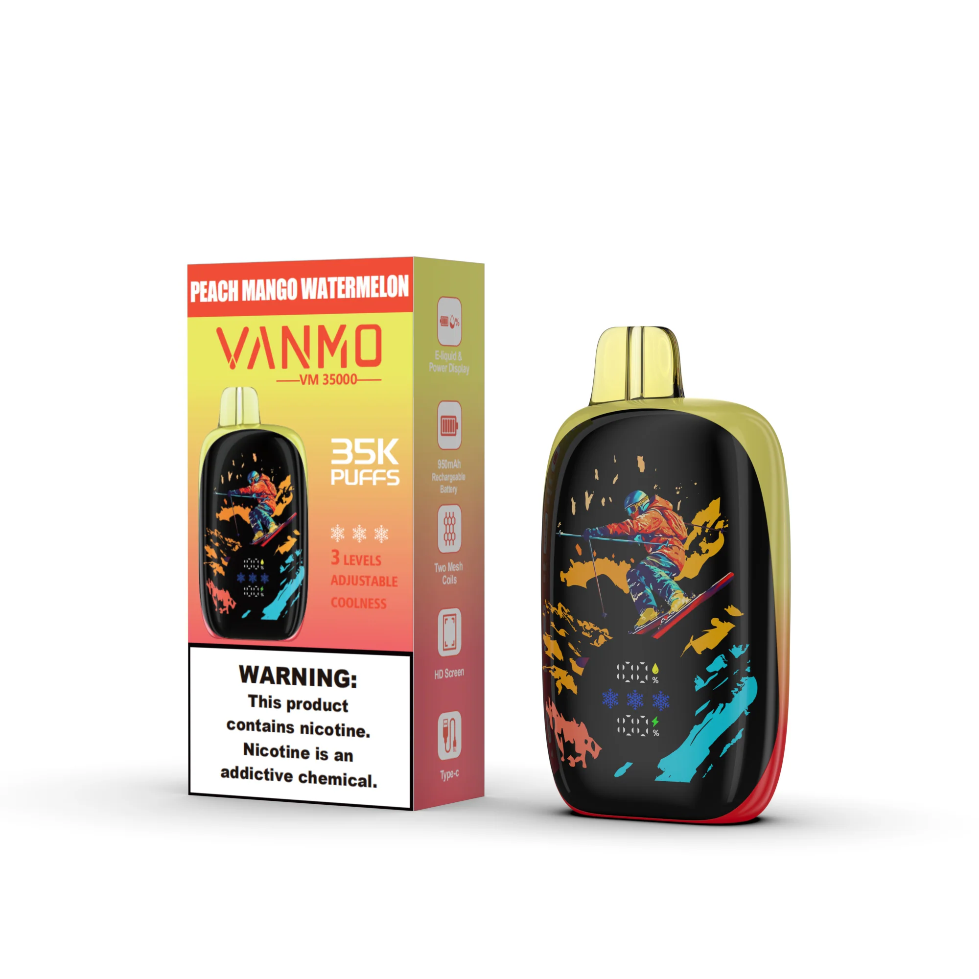 Vanmo VM35K 35000 Puffs Disposable Vape - 20mL
