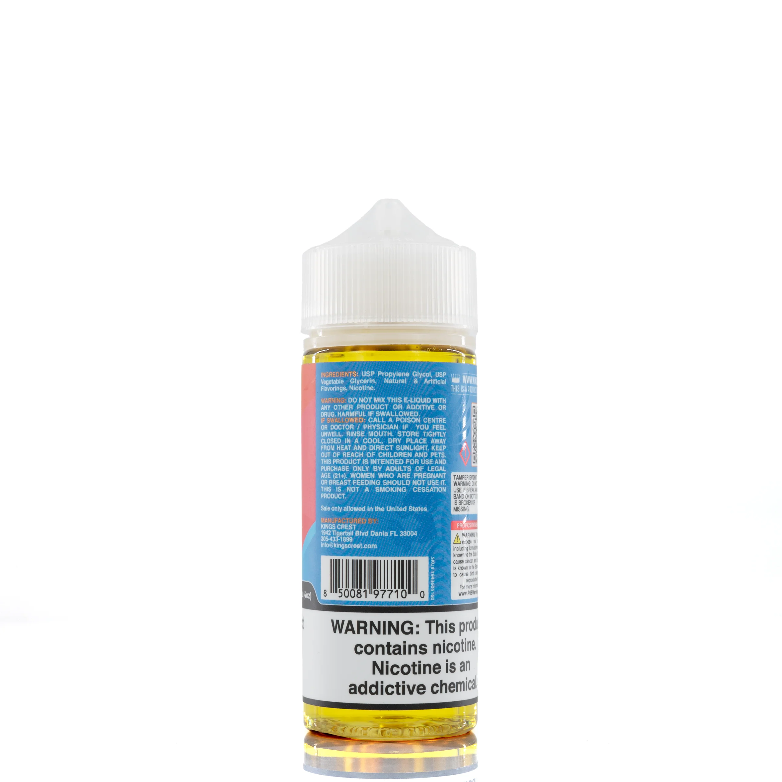 Kings Crest 电子烟油 - Mango Berry Ice - 120ml