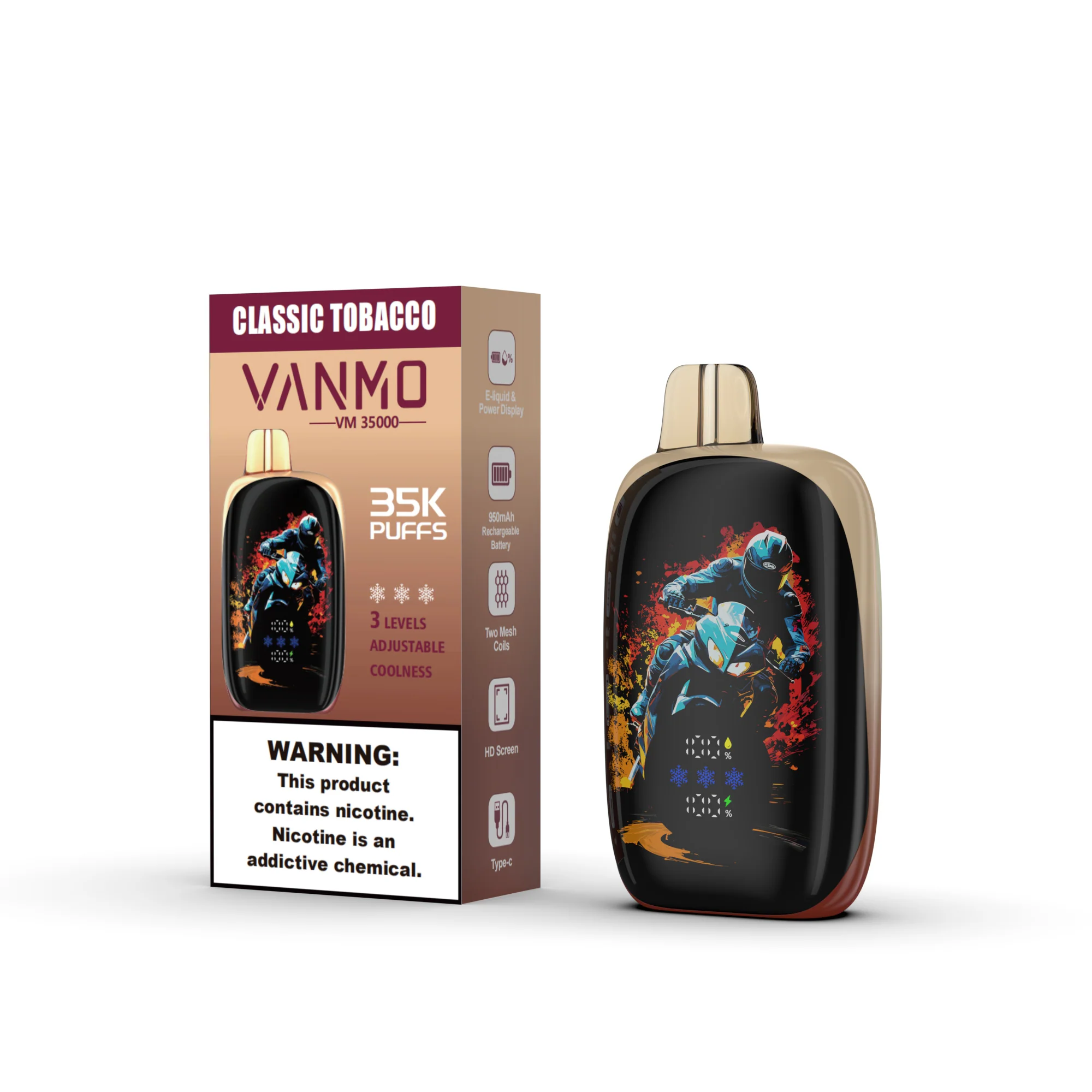 Vanmo VM35K 35000 Puffs Disposable Vape - 20mL